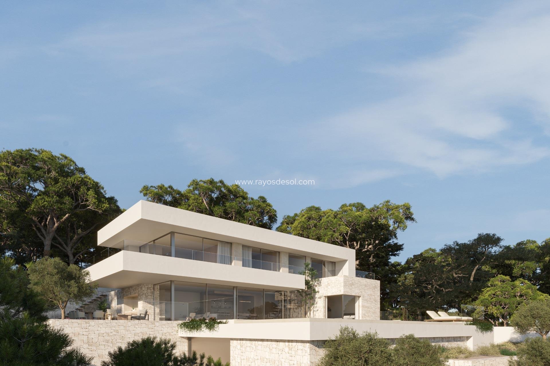 Neue Gebäude - Villa - Moraira - La Sabatera