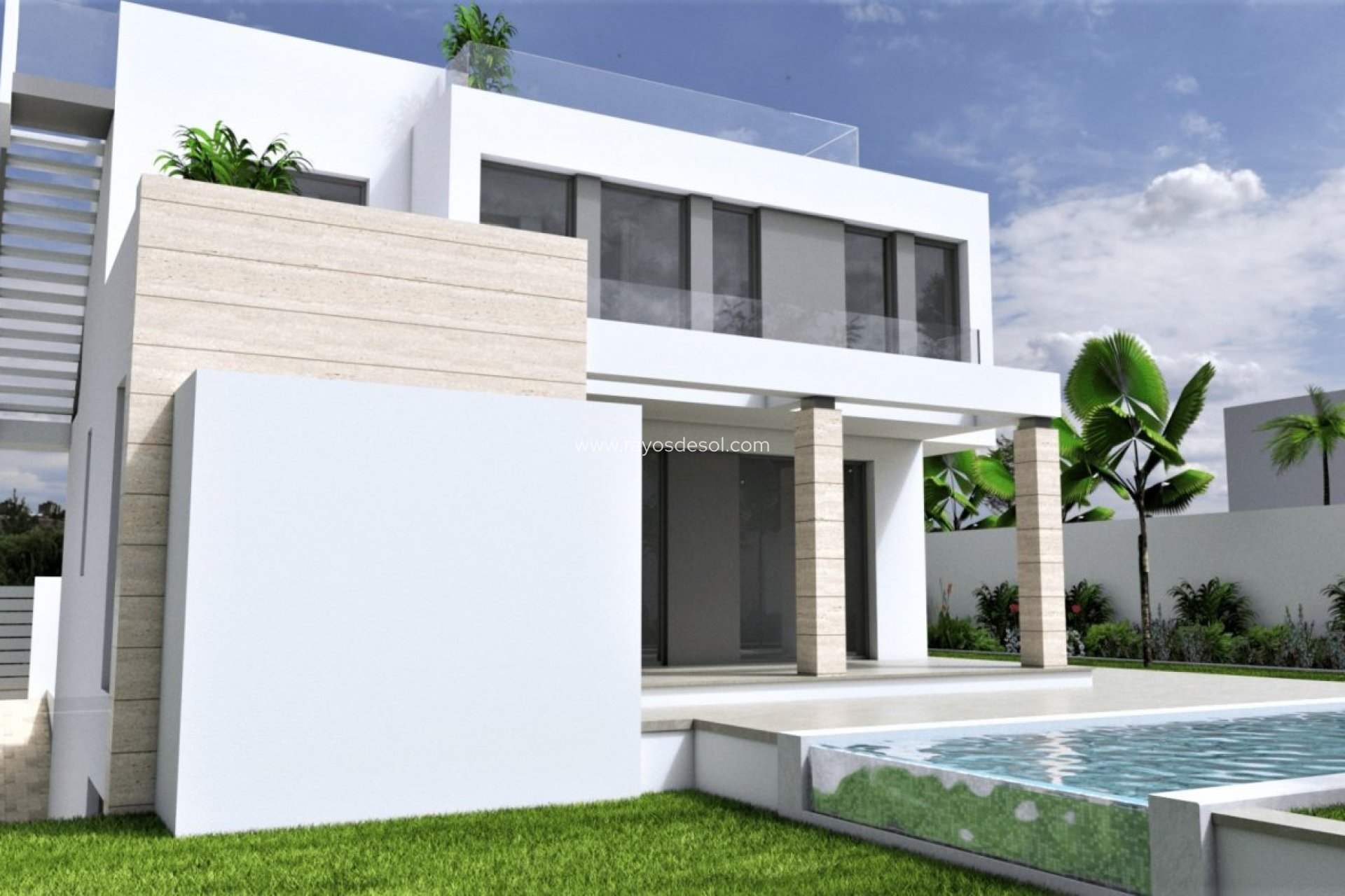 Neue Gebäude - Villa - Torrevieja - Aguas Nuevas 1