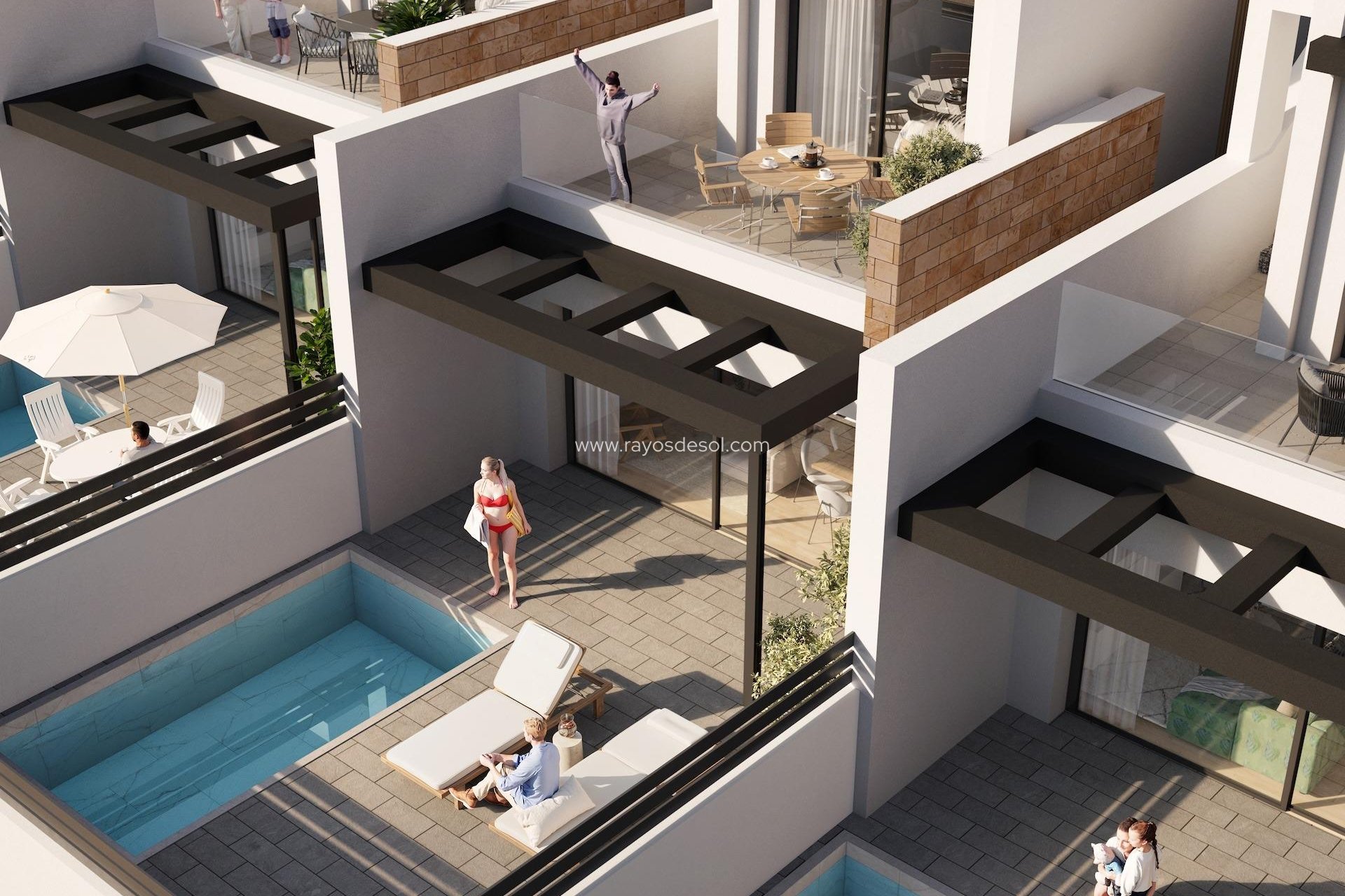 Neue Gebäude - Villa - Torrevieja - Aguas Nuevas