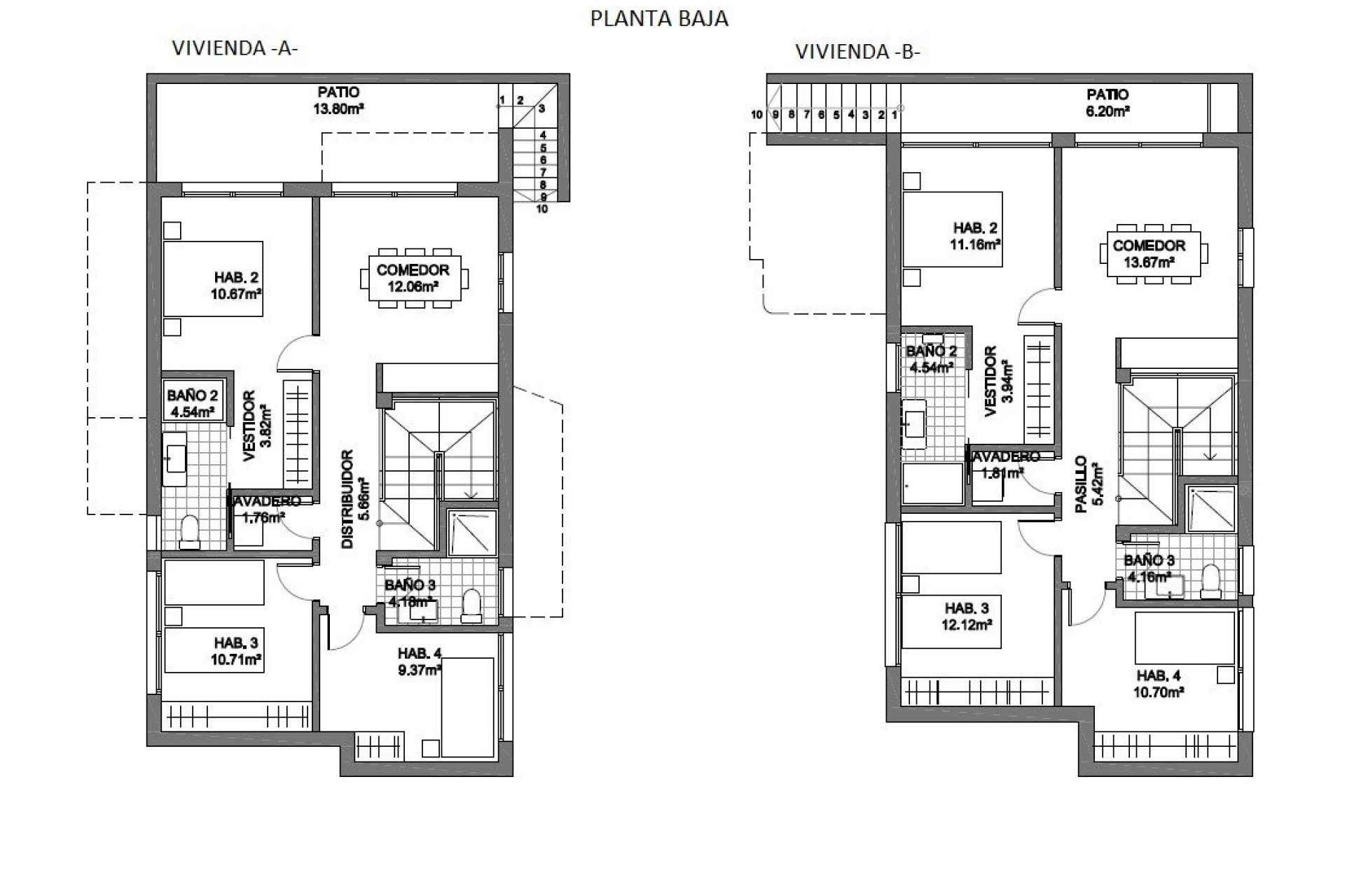 Neue Gebäude - Villa - Torrevieja - La Mata Pueblo