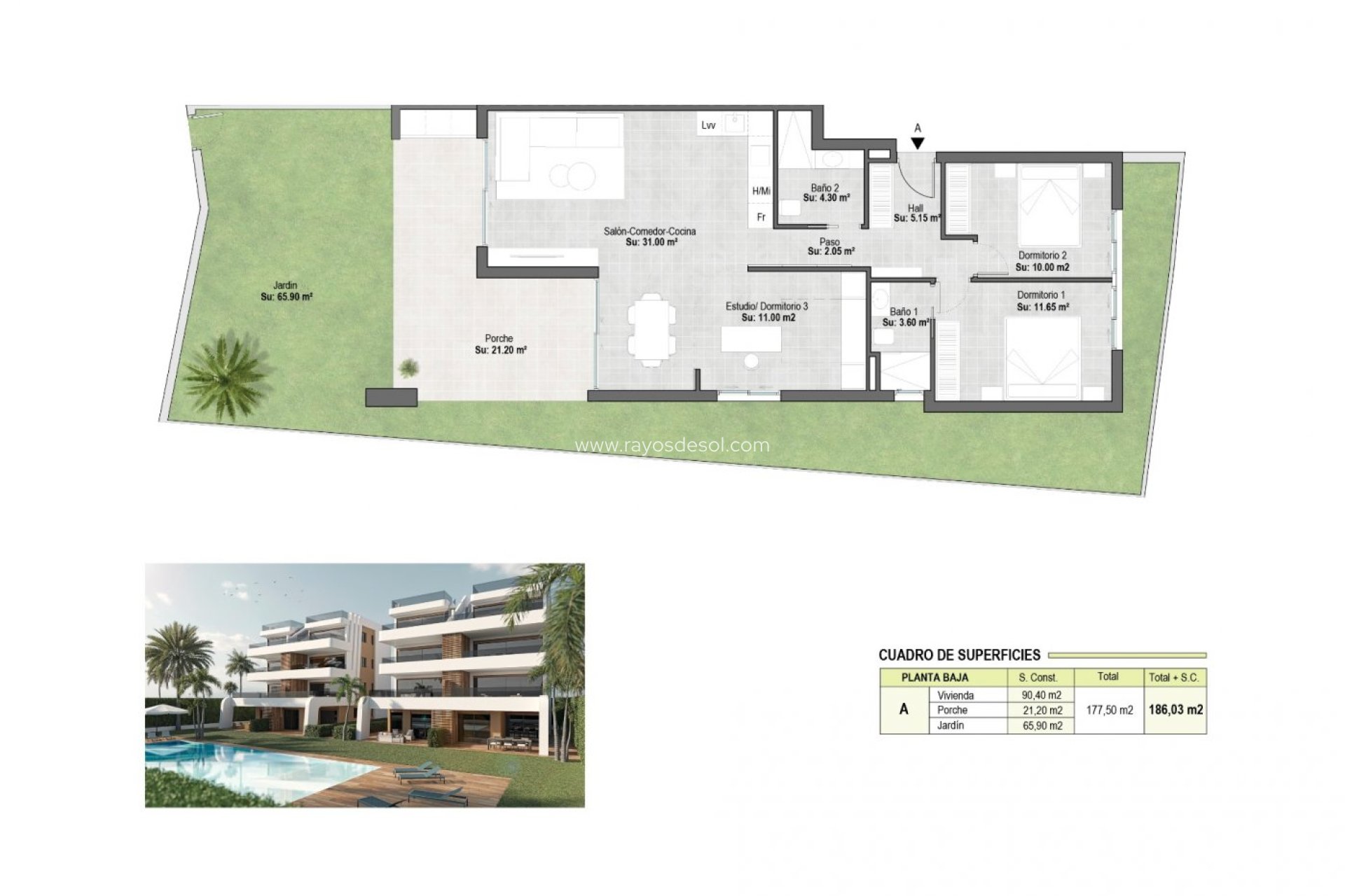 New Build - Apartment - Alhama De Murcia - Condado De Alhama Golf Resort