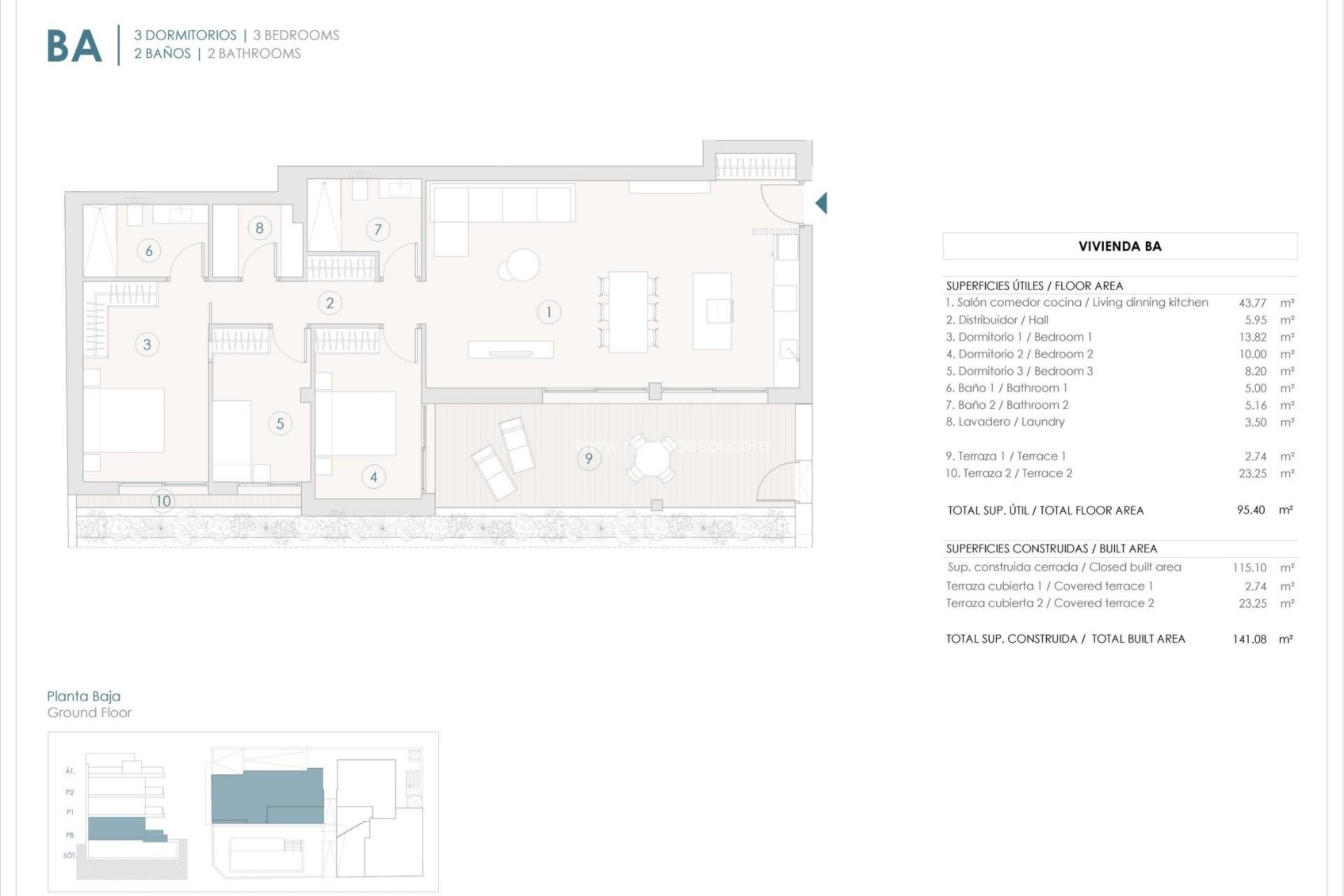 New Build - Apartment - Benijofar - Centro