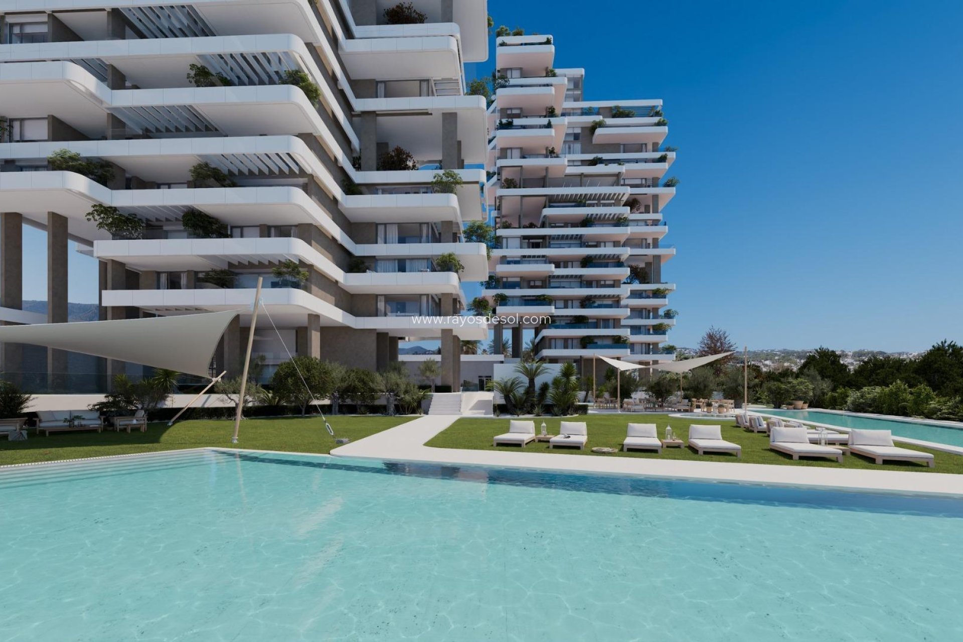 New Build - Apartment - Calpe - Marisol park