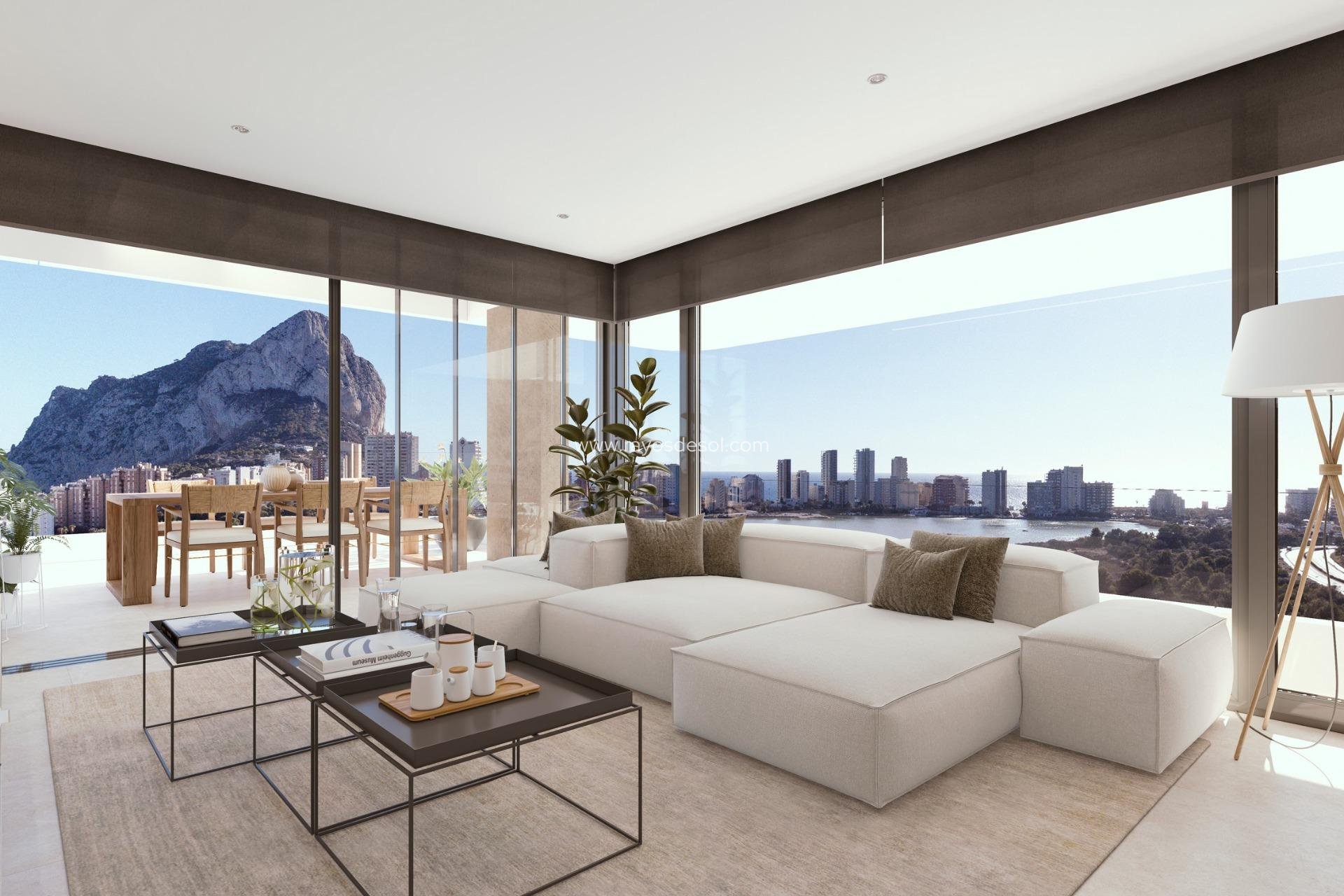 New Build - Apartment - Calpe - Marisol park