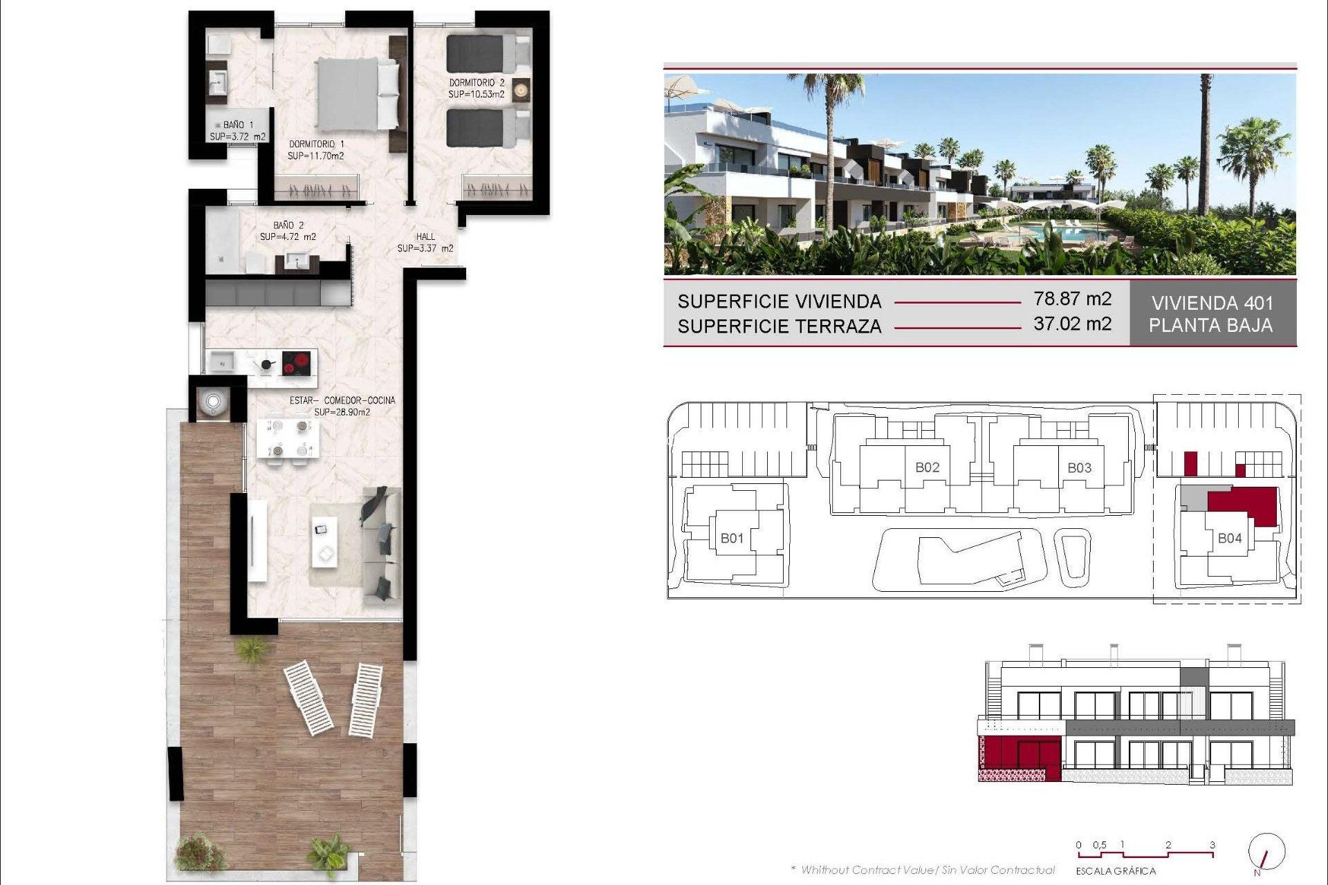 New Build - Apartment - Ciudad Quesada/Rojales - Lo Marabú