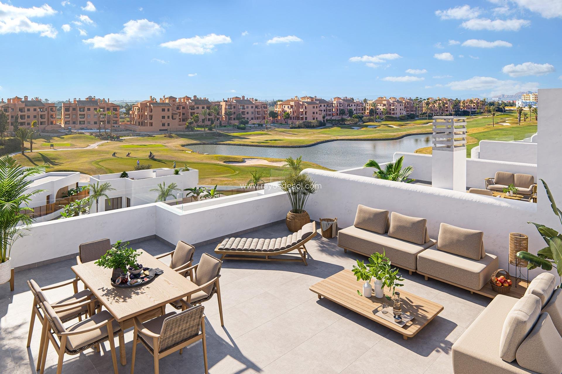 New Build - Apartment - Los Alcazares - La Serena Golf