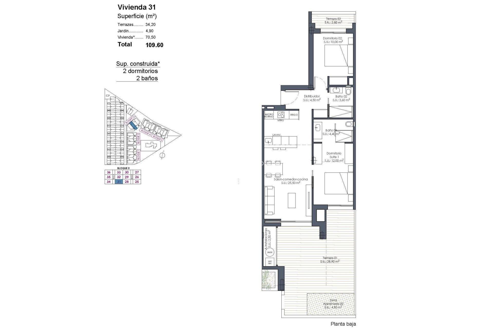 New Build - Apartment - Los Alcazares - Serena Golf