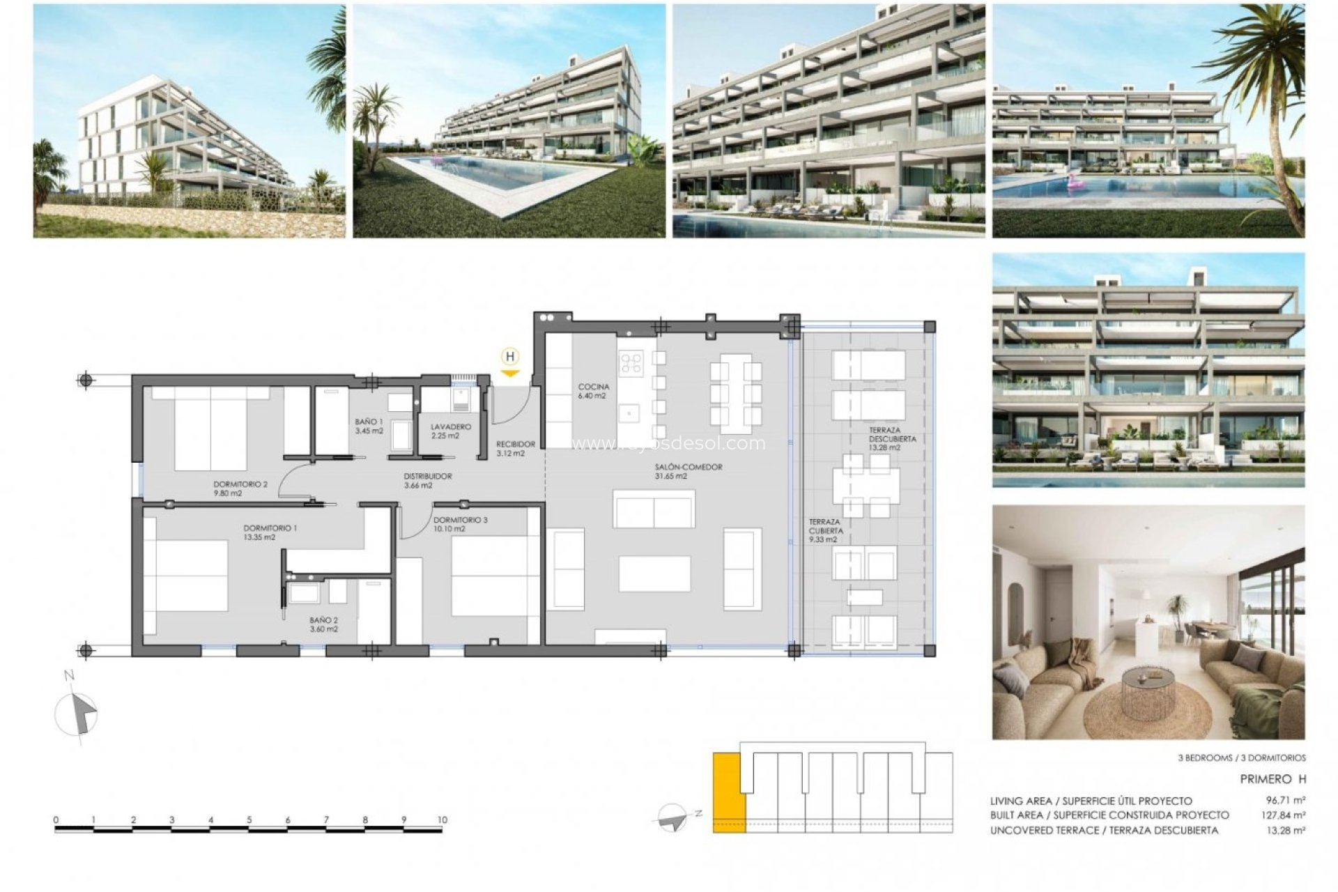 New Build - Apartment - Mar de Cristal