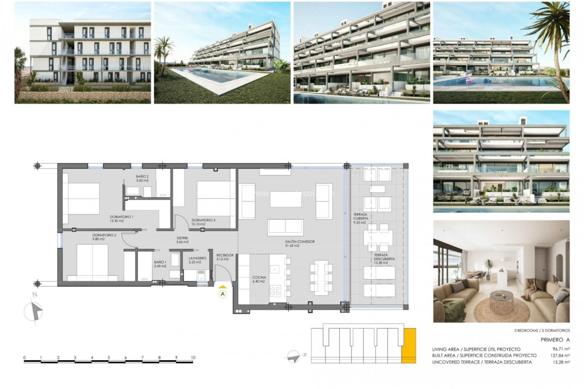 New Build - Apartment - Mar de Cristal