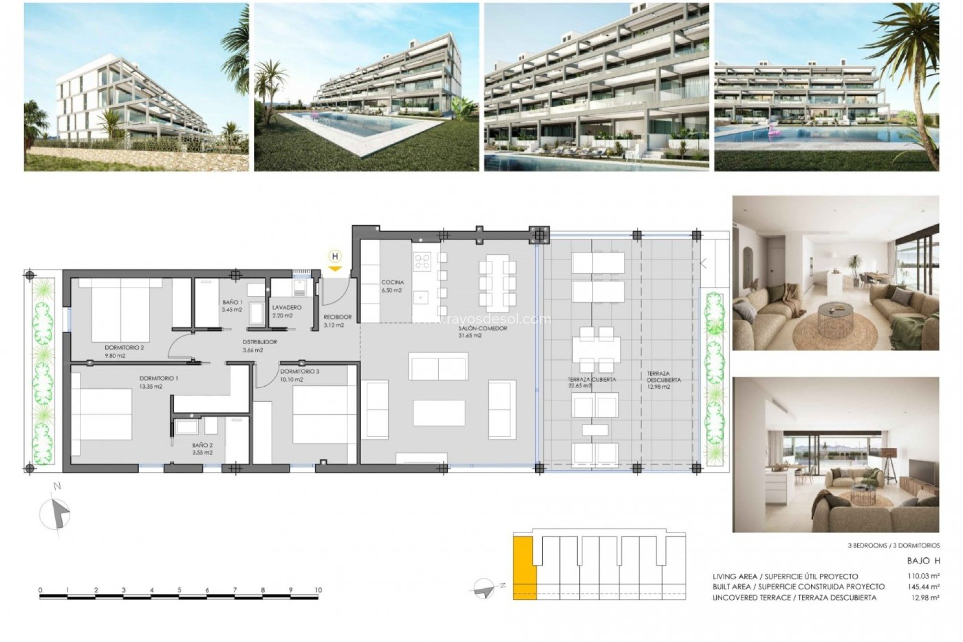 New Build - Apartment - Mar de Cristal