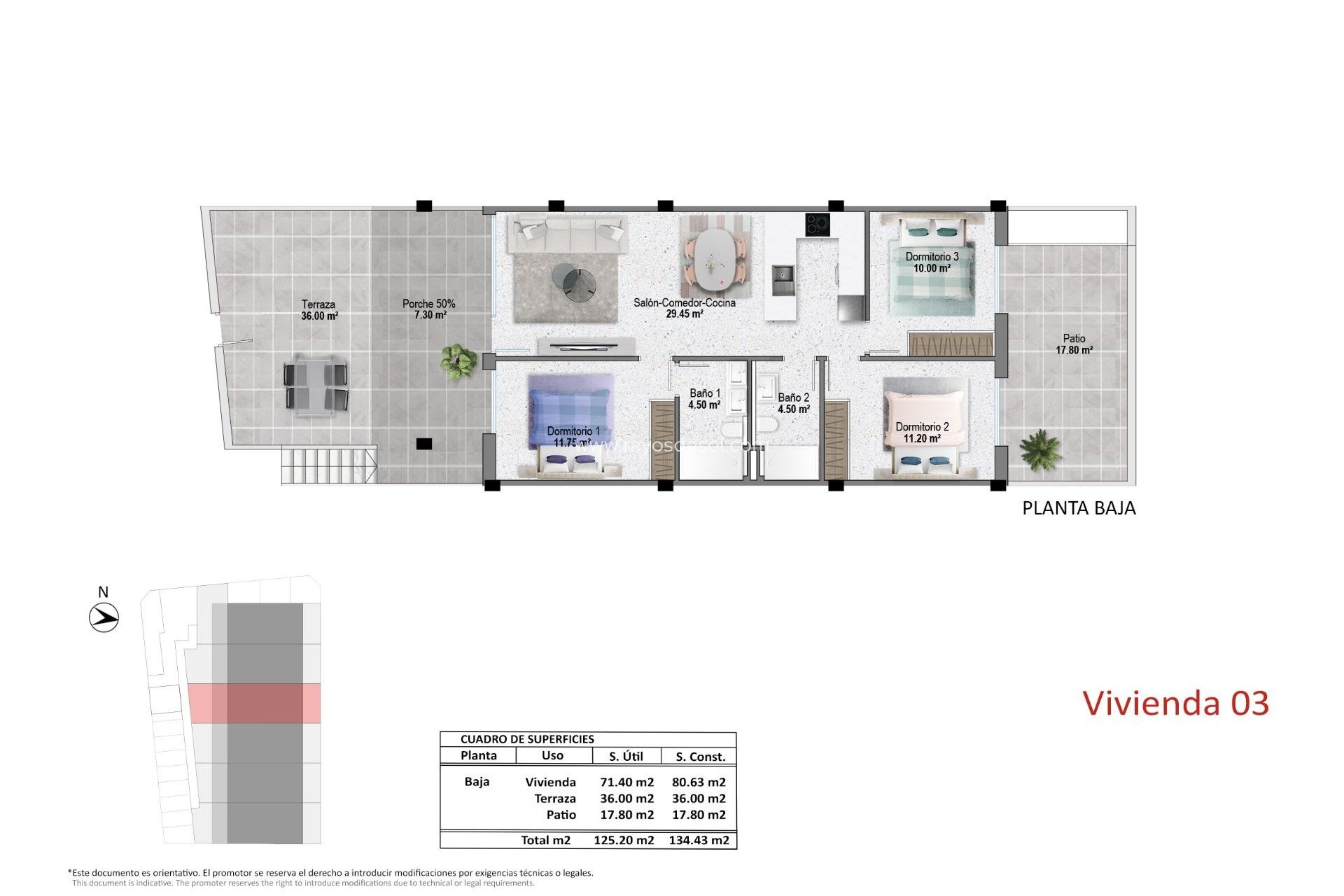 New Build - Apartment - Pilar de la Horadada - pueblo