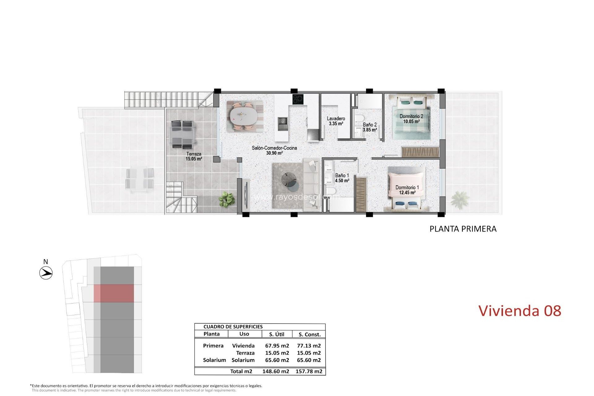 New Build - Apartment - Pilar de la Horadada - pueblo