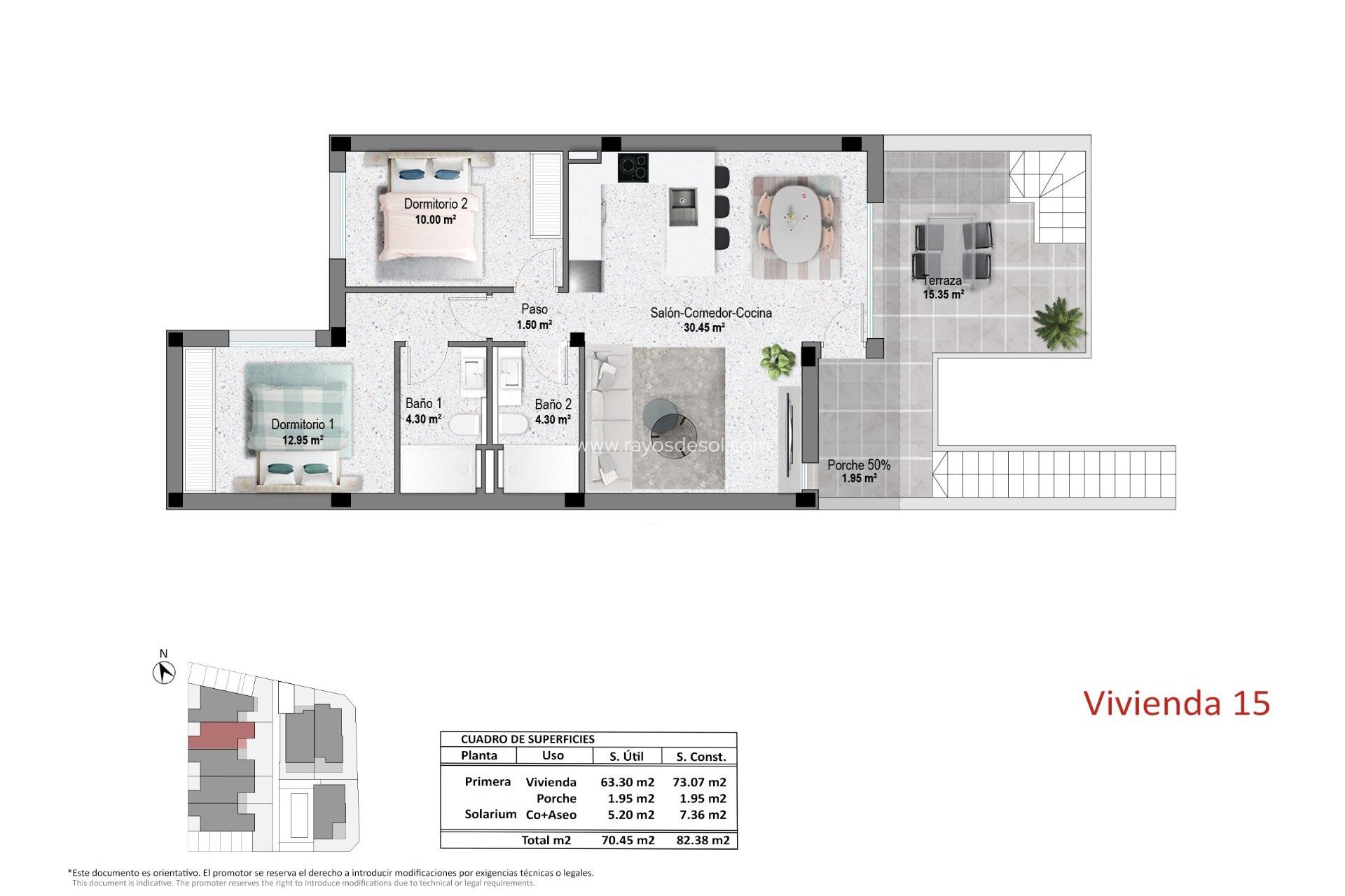 New Build - Apartment - Pilar de la Horadada - pueblo