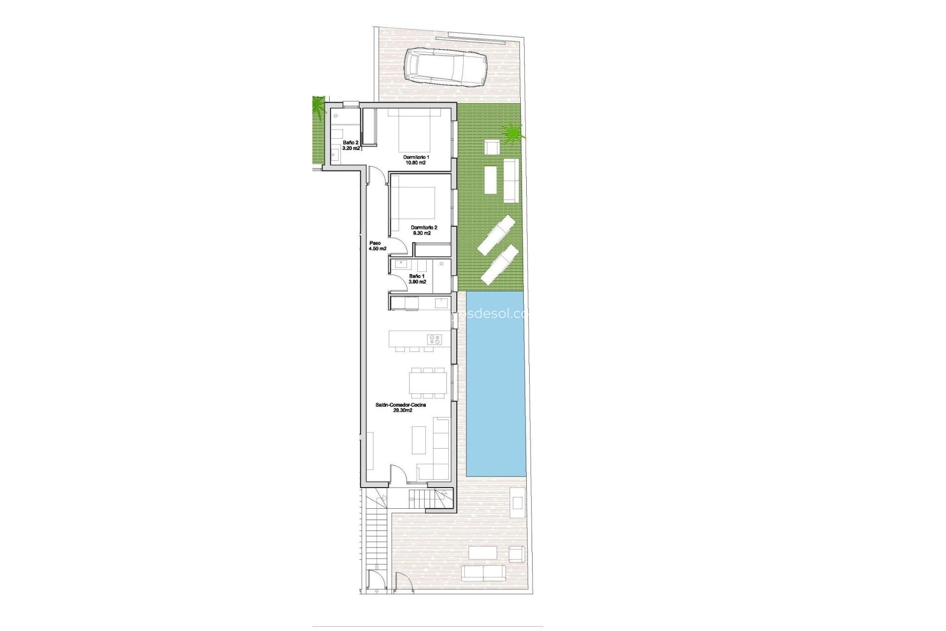 New Build - Apartment - Santiago de la Ribera