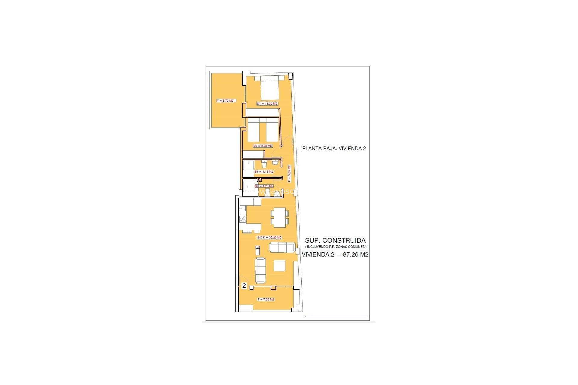 New Build - Apartment - Torrevieja - Playa El Acequión