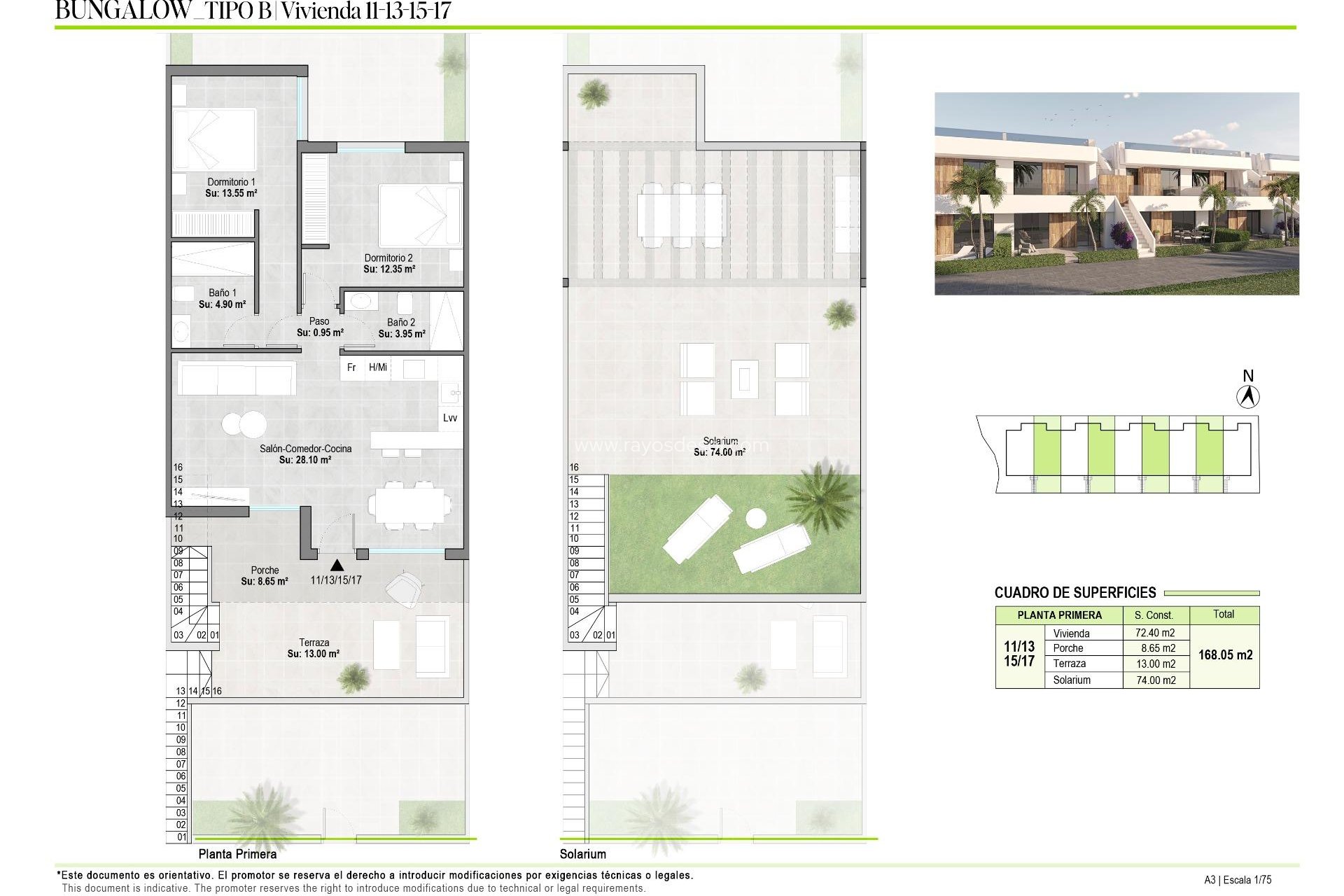 New Build - Bungalow - Alhama De Murcia - Condado De Alhama Golf Resort