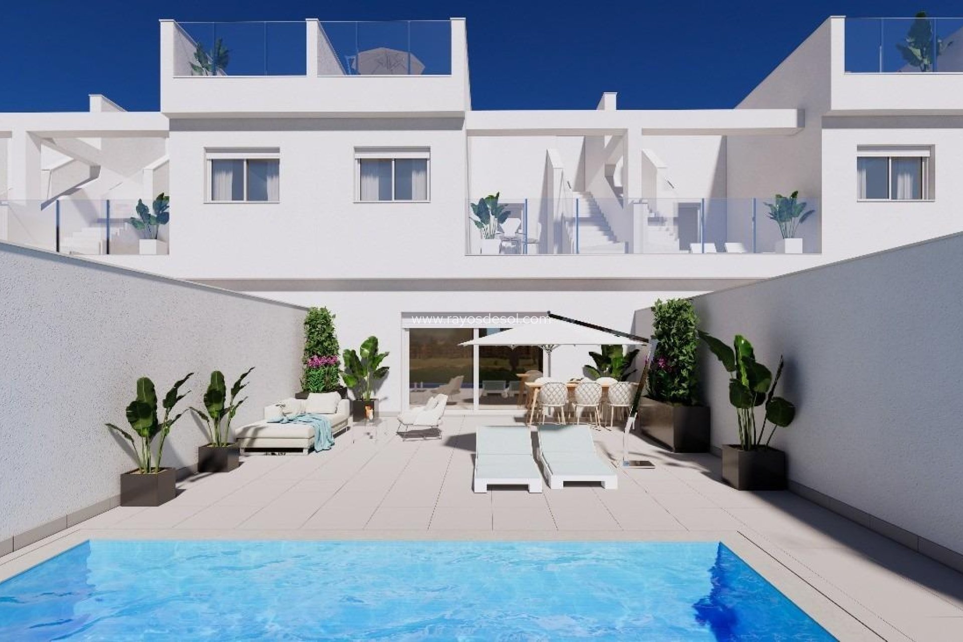 New Build - House - Los Alcazares - Serena Golf