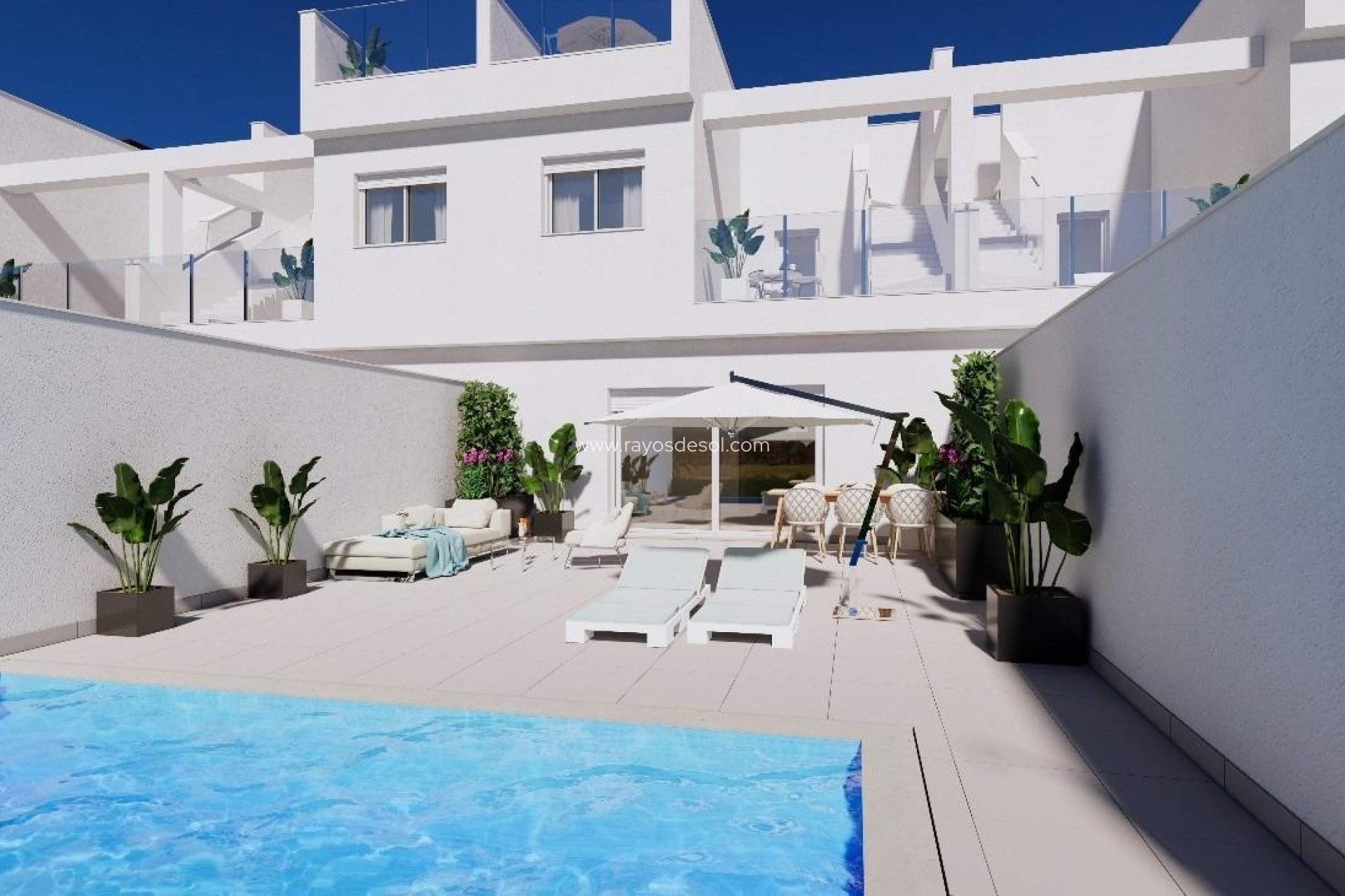 New Build - House - Los Alcazares - Serena Golf