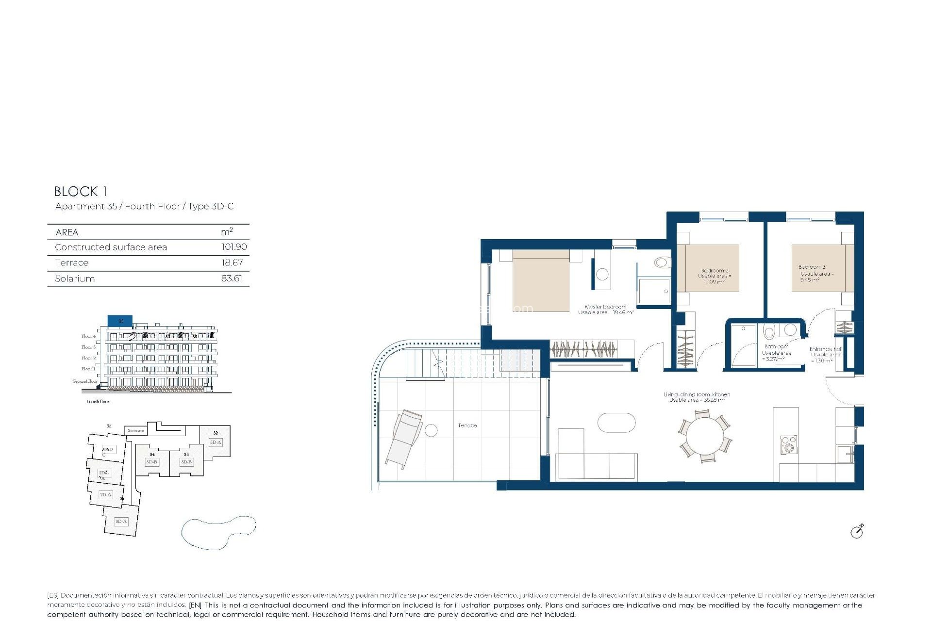 New Build - Penthouse - Altaona Golf and Country Village - El Valle Golf