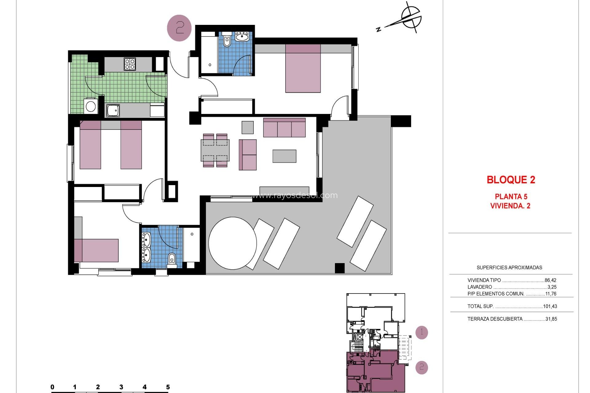 New Build - Penthouse - Mil Palmeras