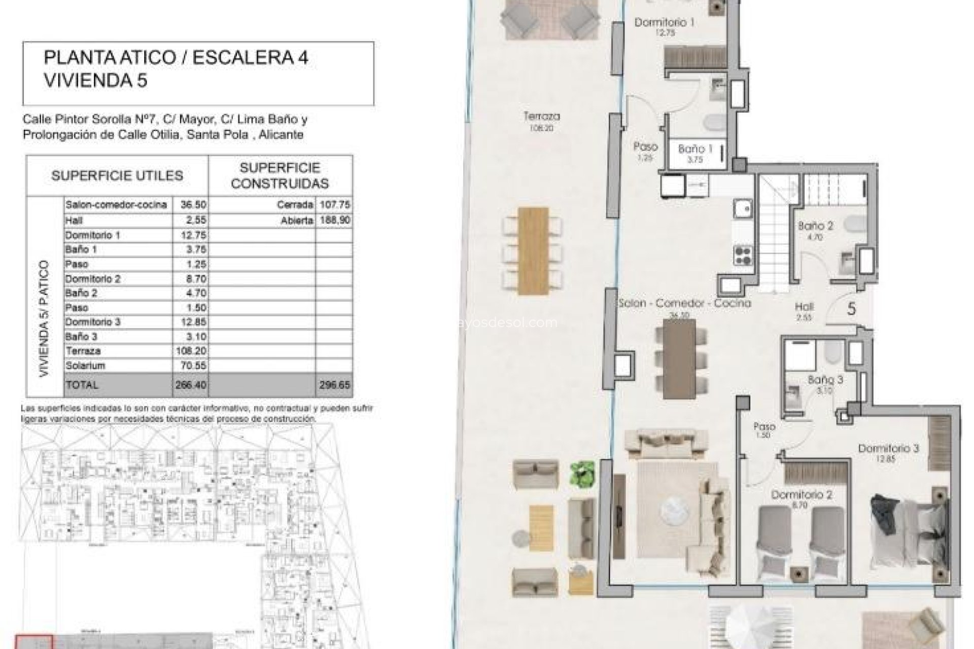 New Build - Penthouse - Santa Pola - Eroski