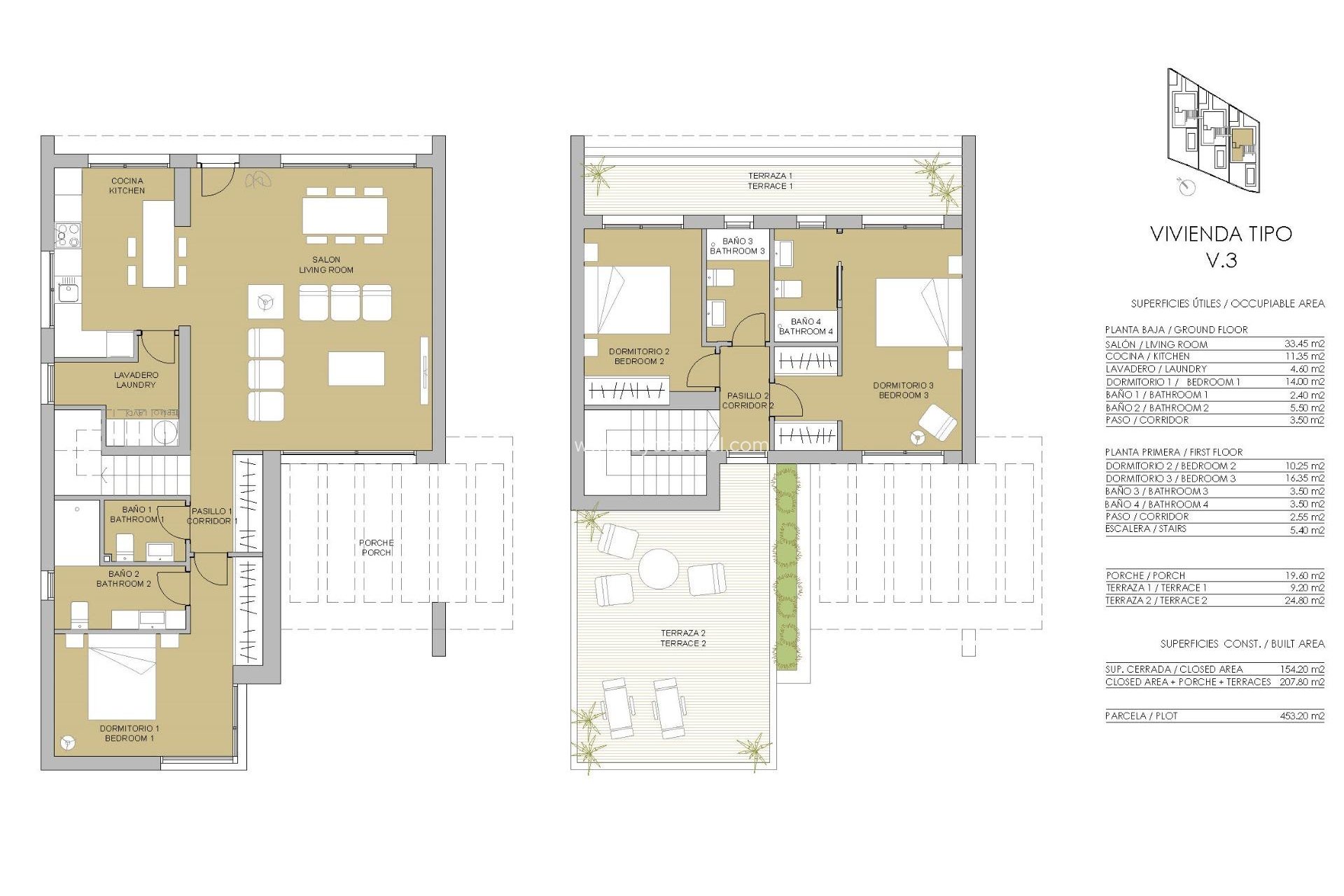 New Build - Villa - Pilar de la Horadada - Lo Romero Golf