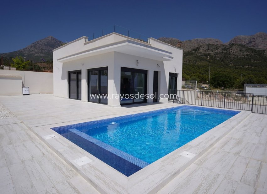 New Build - Villa - Polop - Alberca