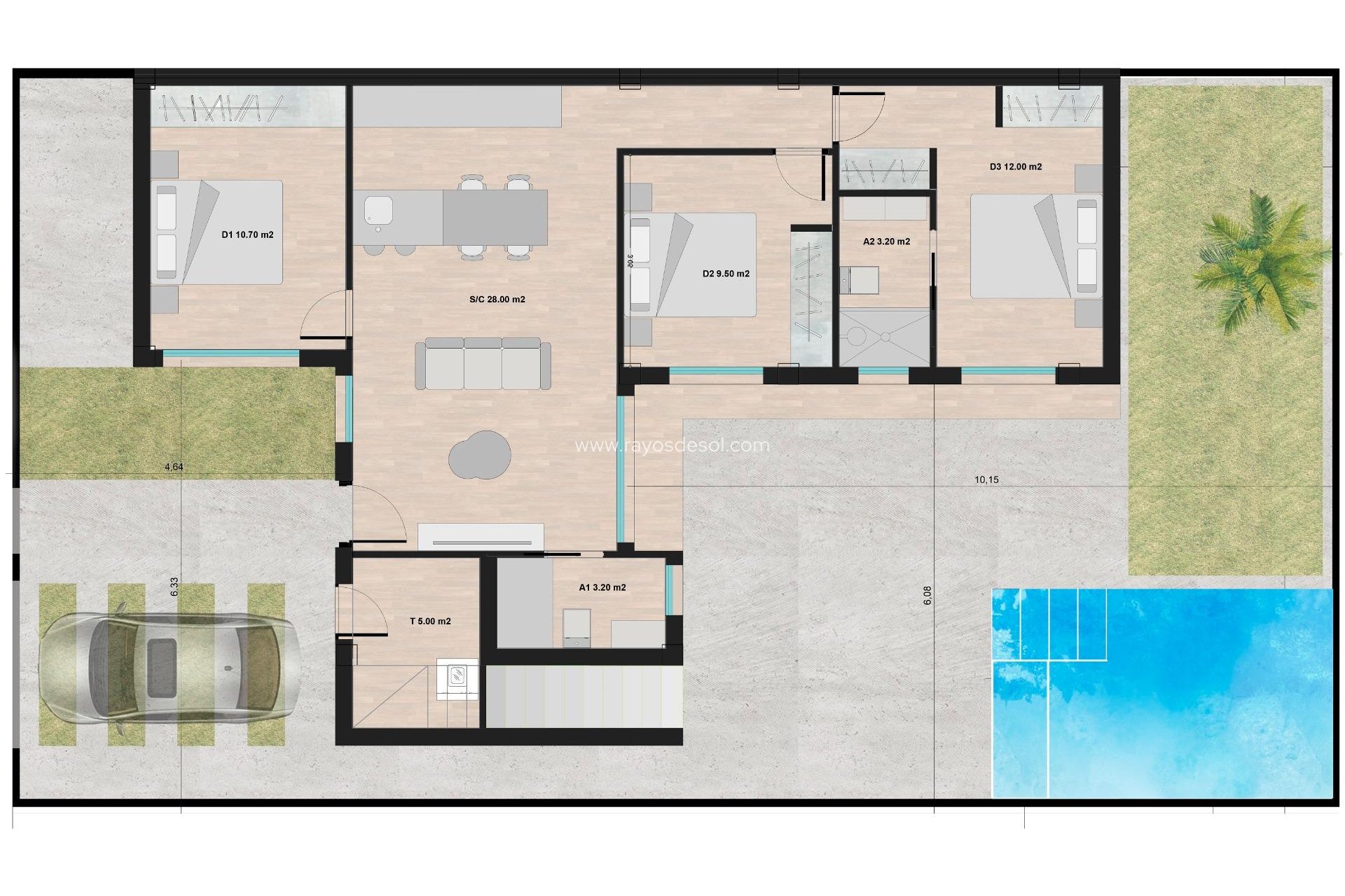 New Build - Villa - Roldan