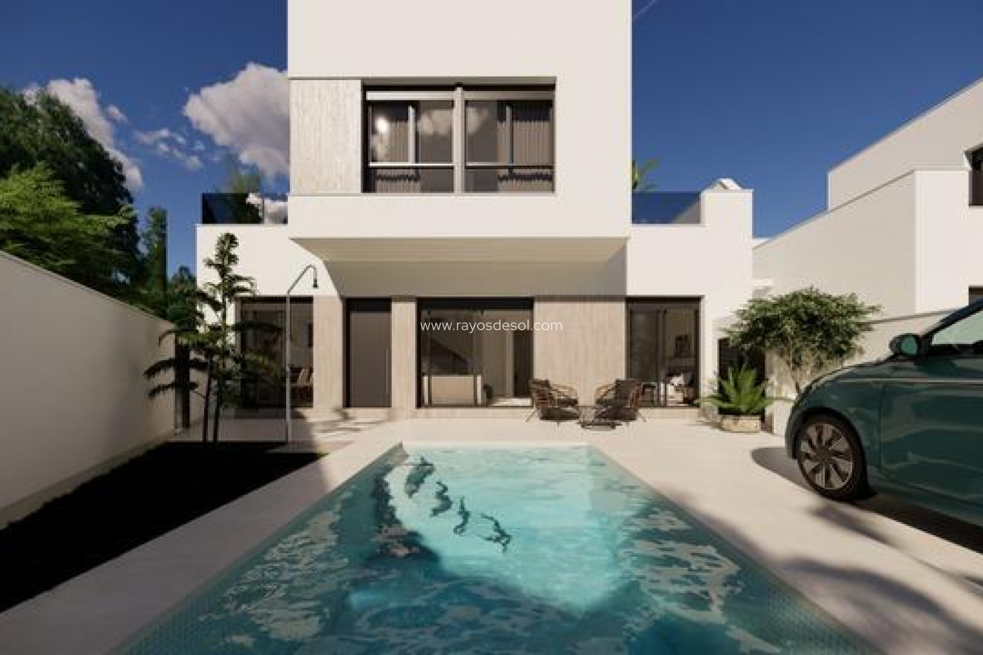 New Build - Villa - San Fulgencio - Polideportivo