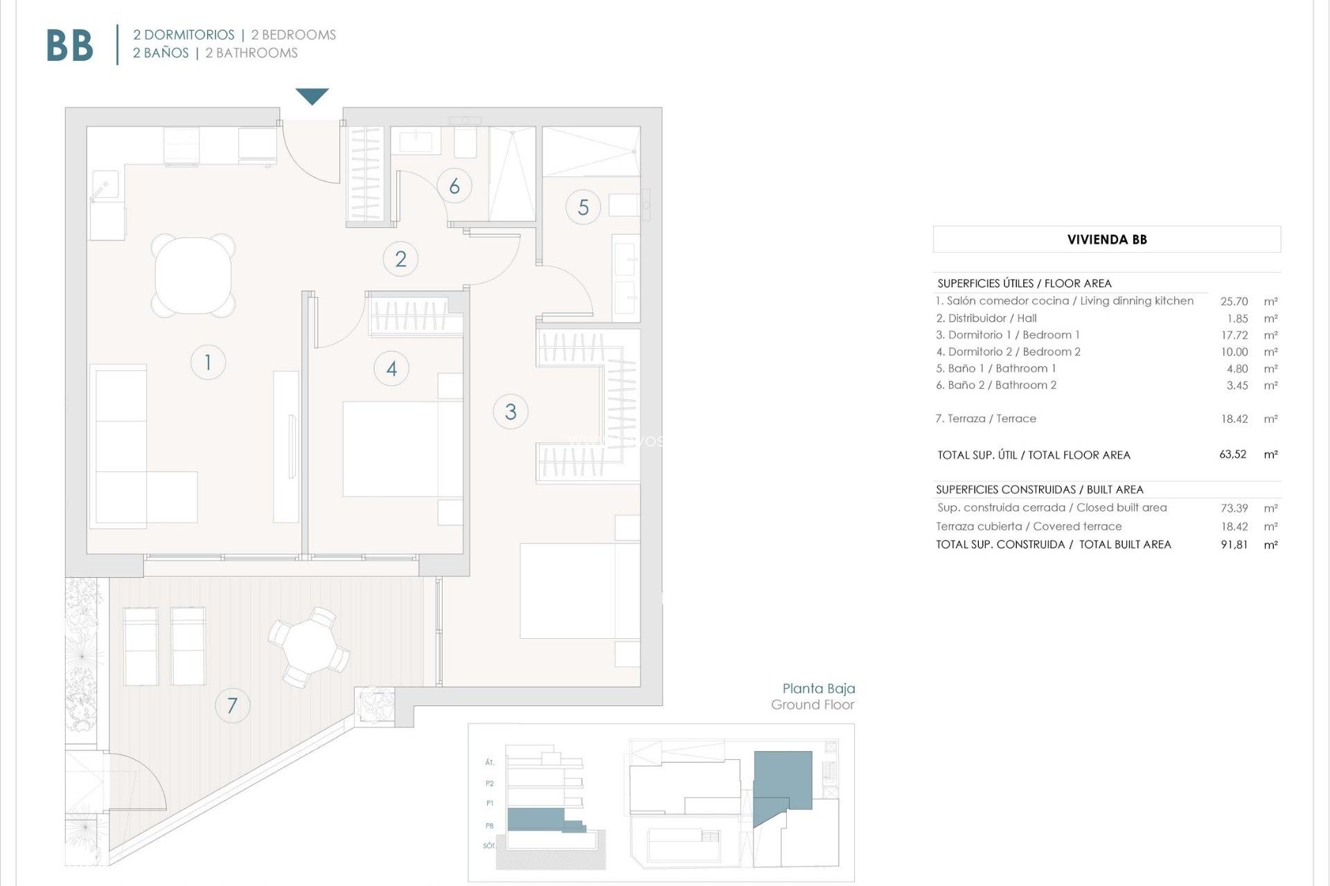 Nieuwbouw - Appartement - Benijofar - Centro