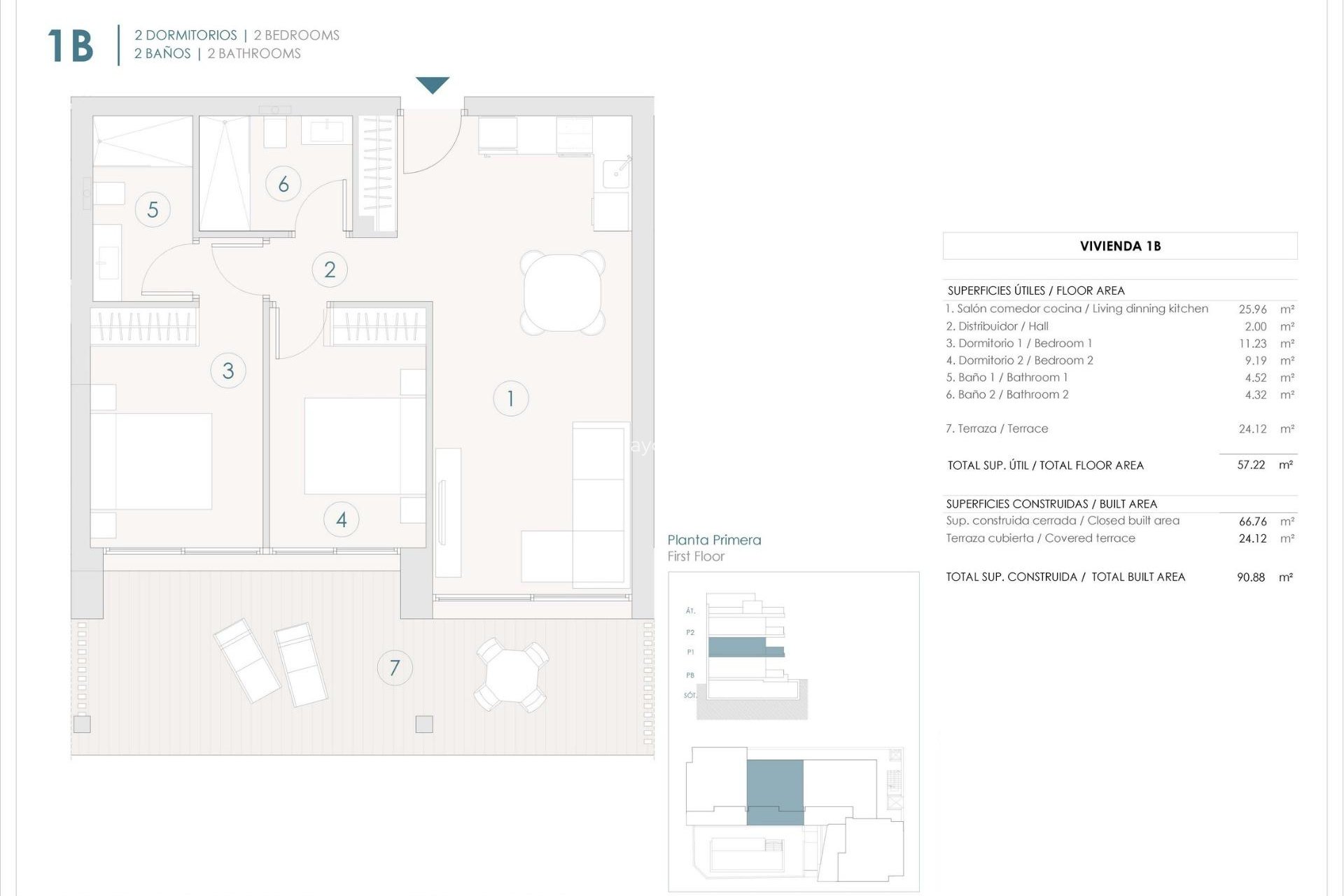 Nieuwbouw - Appartement - Benijofar - Centro
