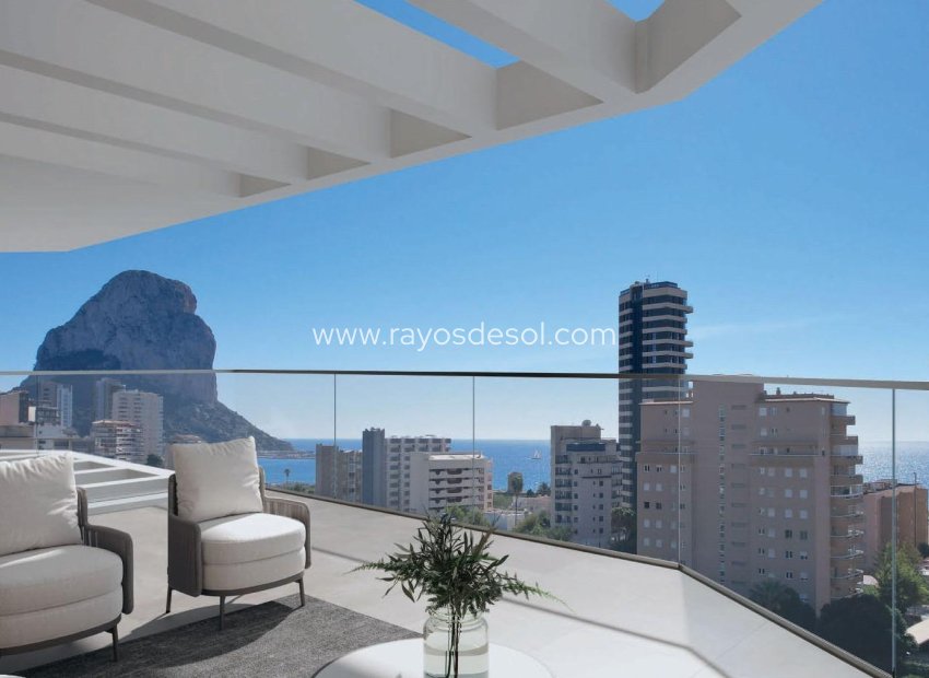 Nieuwbouw - Appartement - Calpe - Playa Cantal Roig
