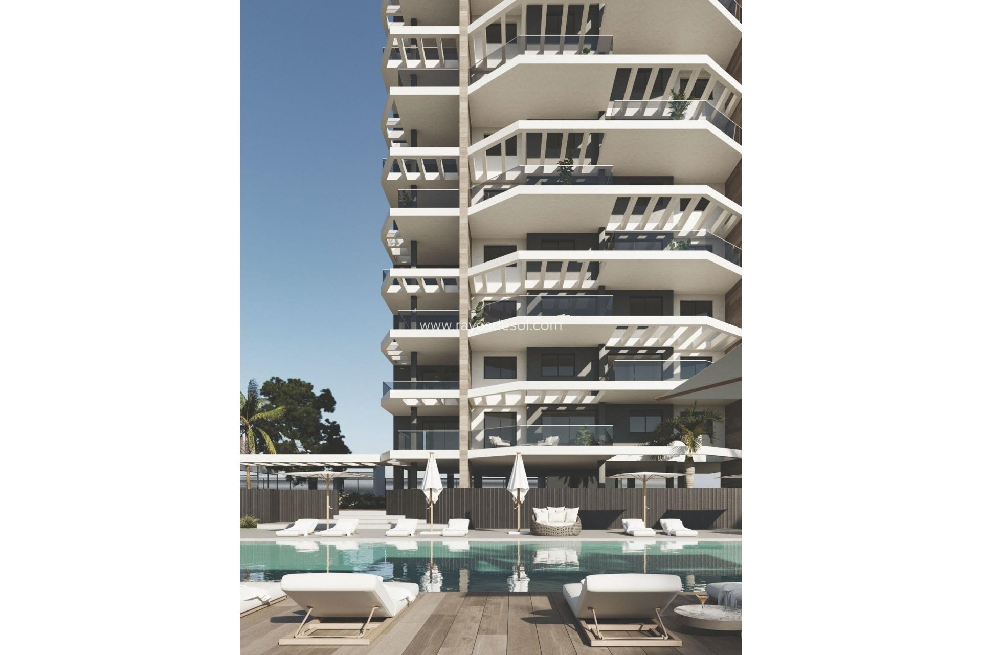 Nieuwbouw - Appartement - Calpe - Playa Cantal Roig