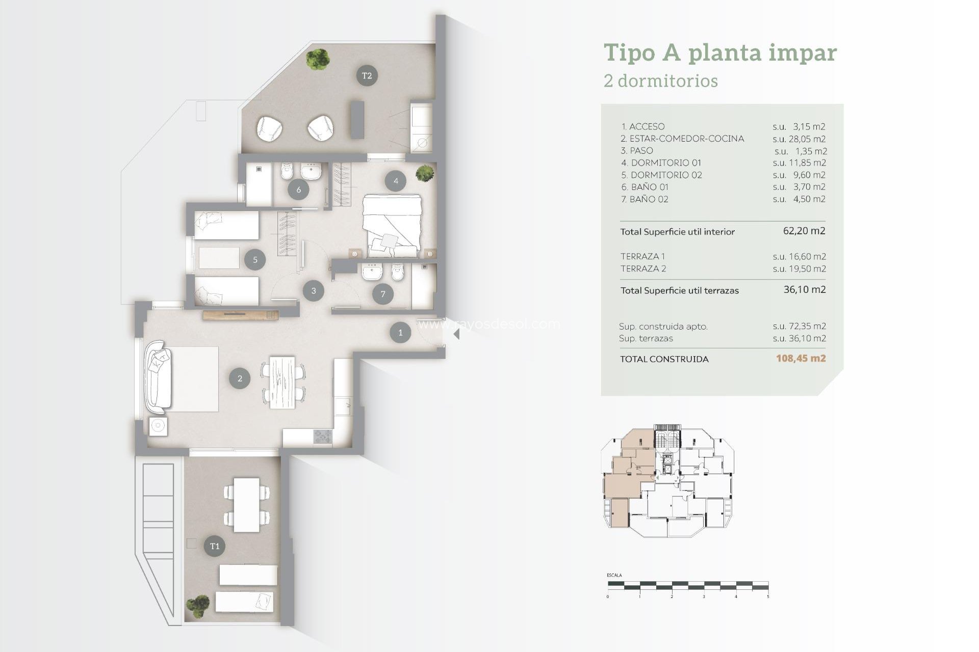 Nieuwbouw - Appartement - Calpe - Playa Cantal Roig