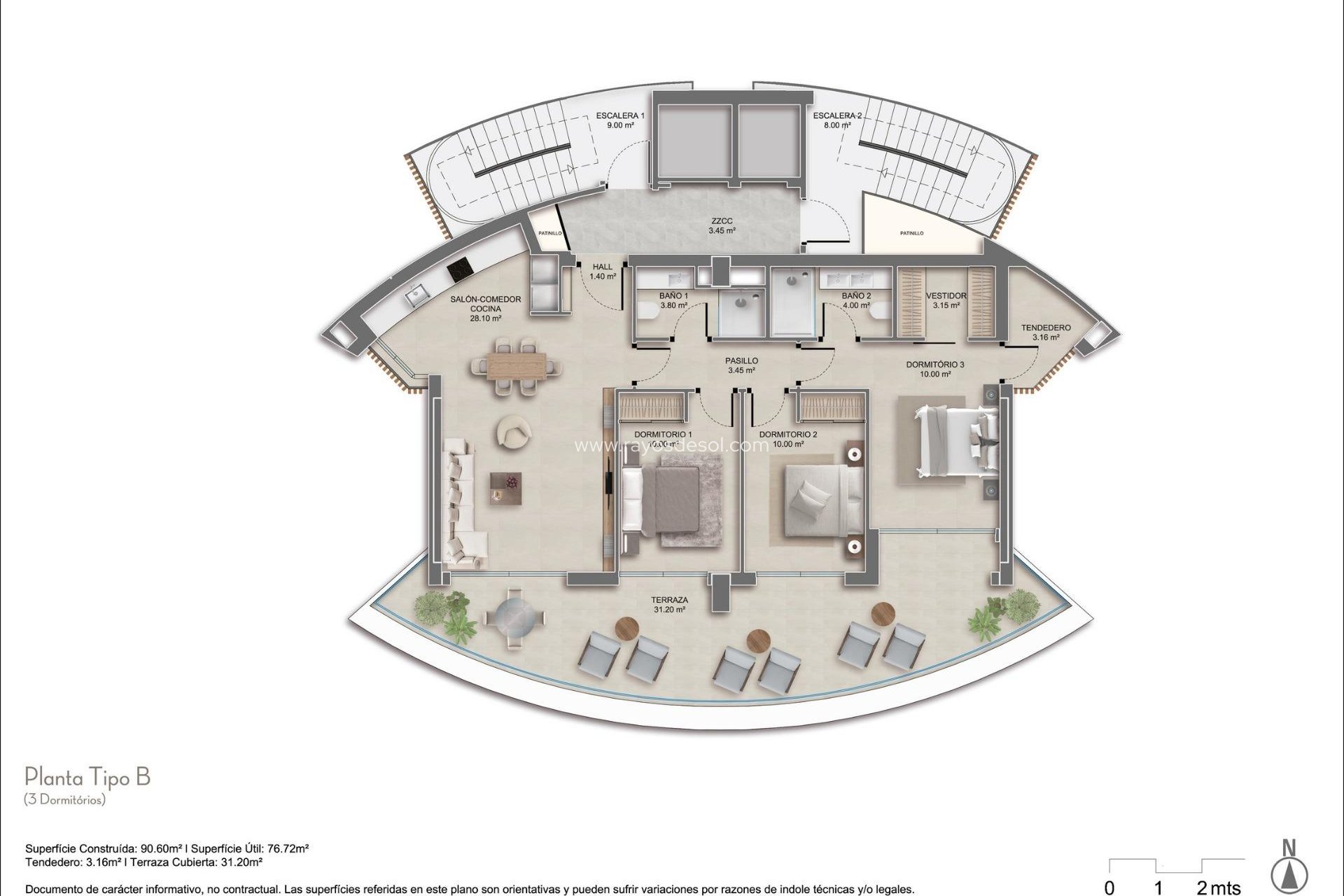 Nieuwbouw - Appartement - Calpe - Playa Cantal Roig