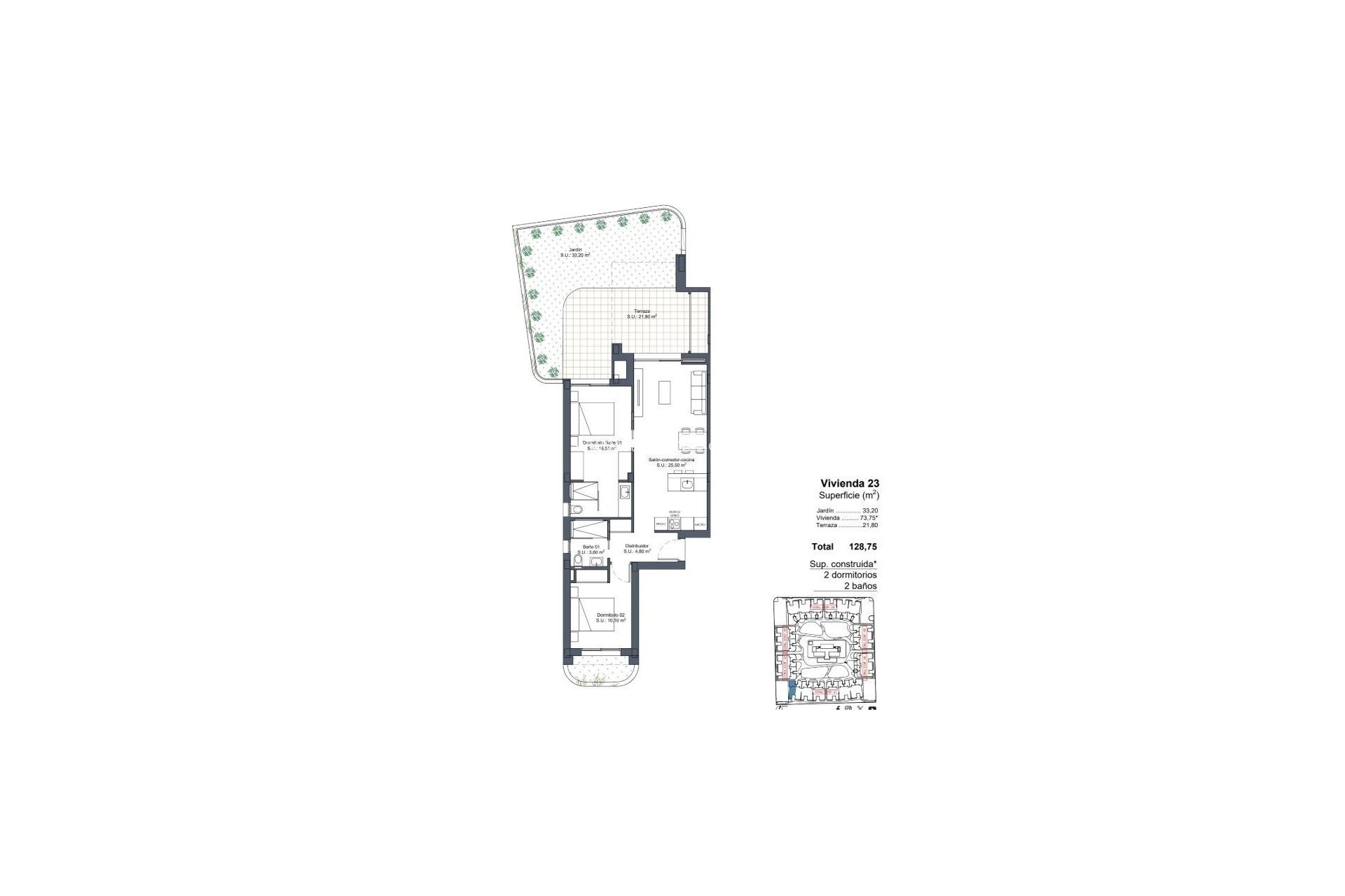 Nieuwbouw - Appartement - Ciudad Quesada/Rojales - Lo Marabú