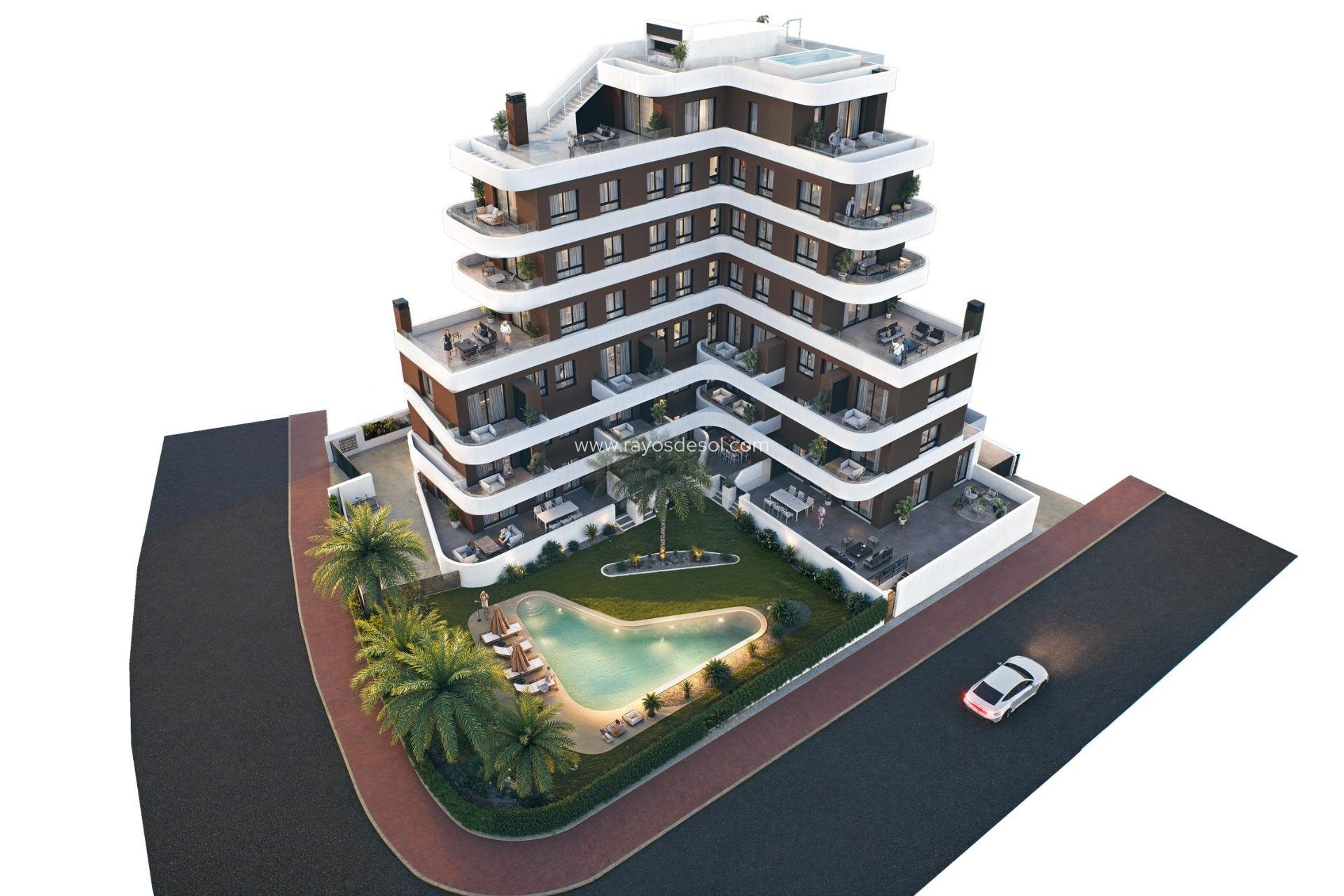 Nieuwbouw - Appartement - Guardamar del Segura - Camino del Puerto