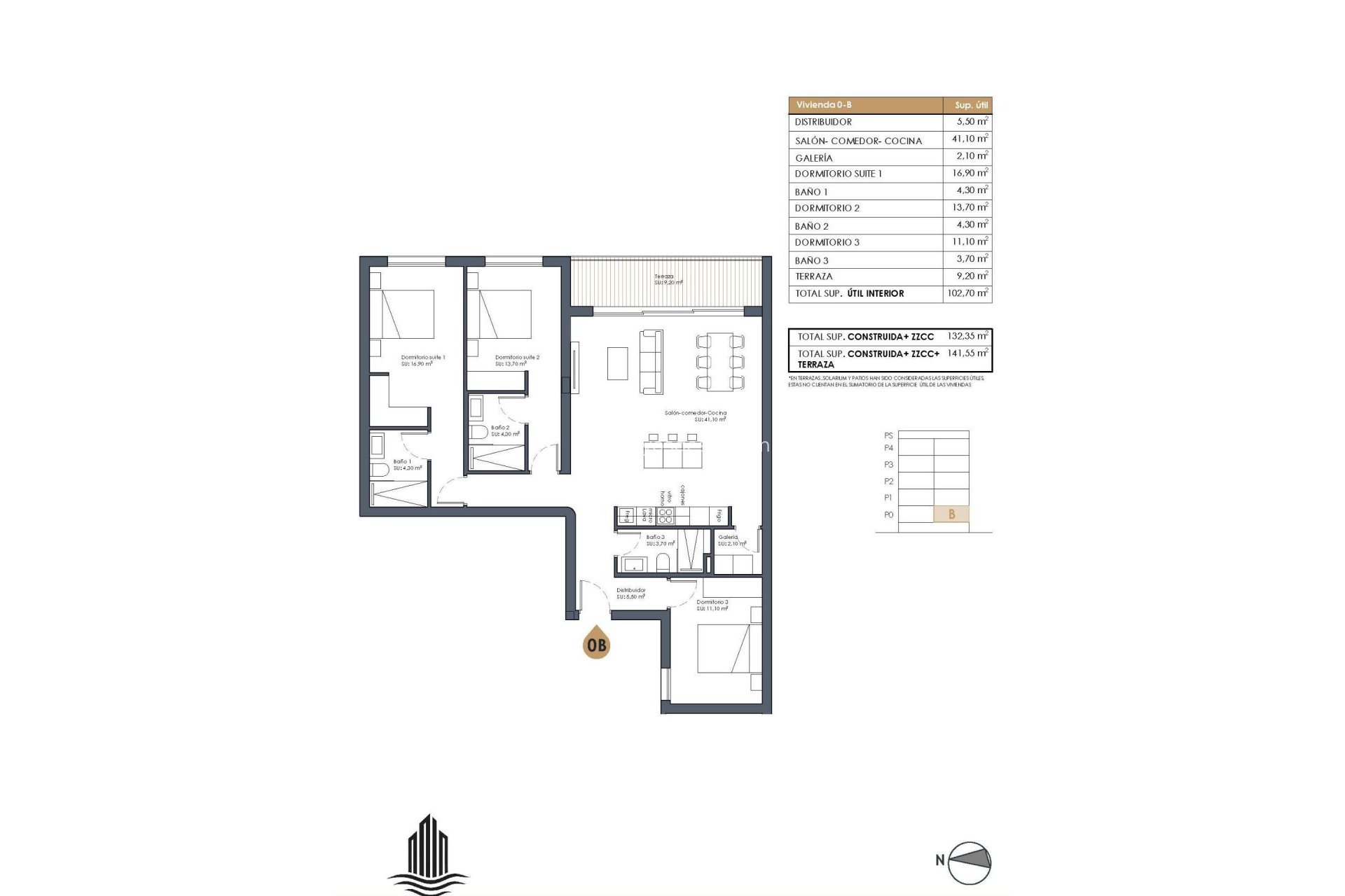 Nieuwbouw - Appartement - Guardamar del Segura - Guardamar pueblo