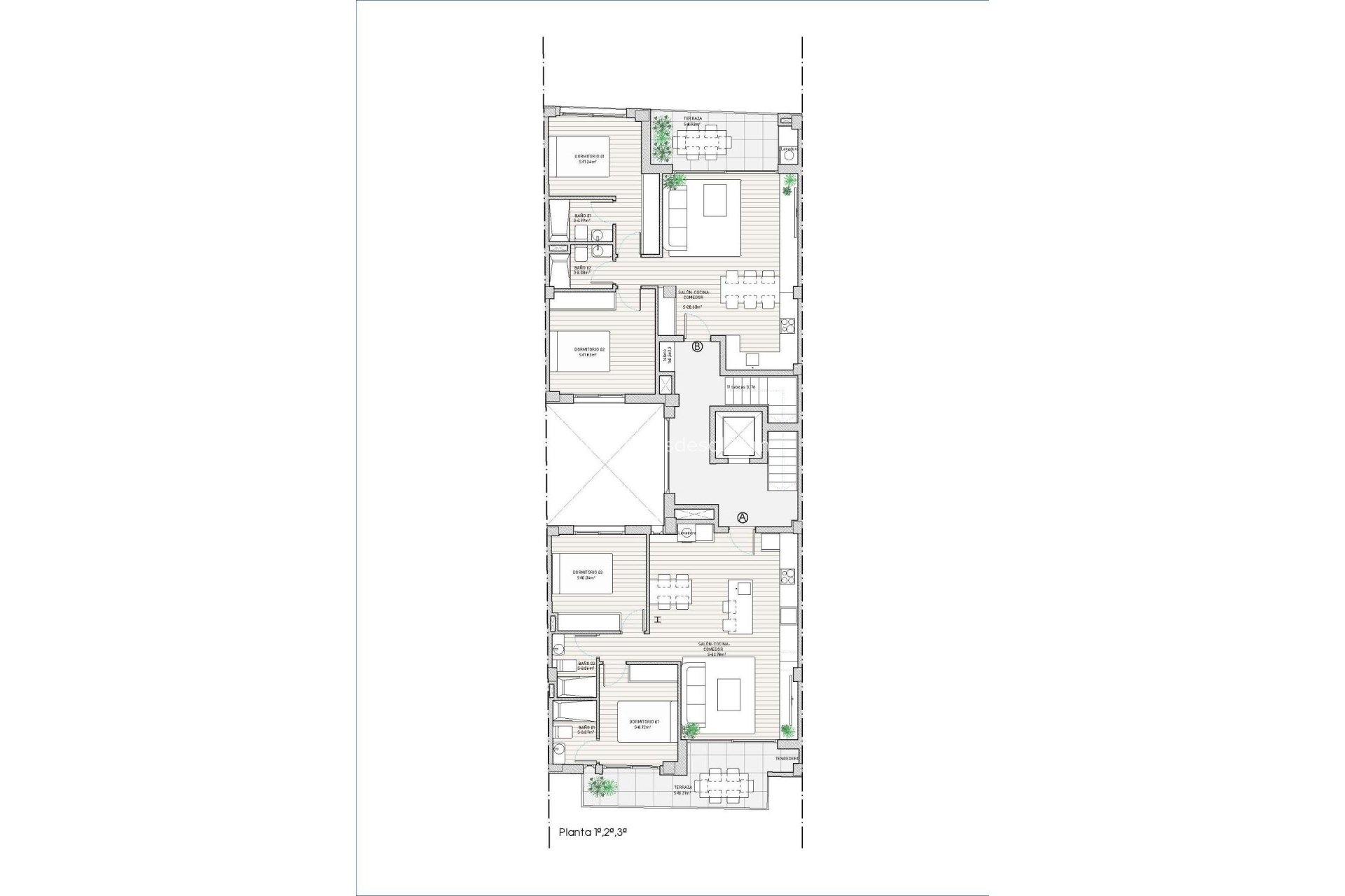 Nieuwbouw - Appartement - Guardamar del Segura - Guardamar pueblo