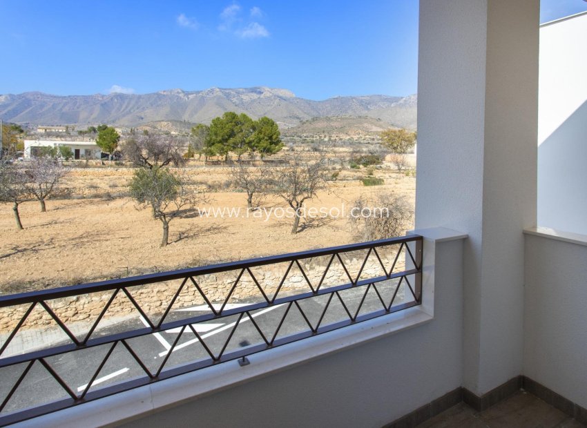 Nieuwbouw - Appartement - Hondón de las Nieves - La Canalosa