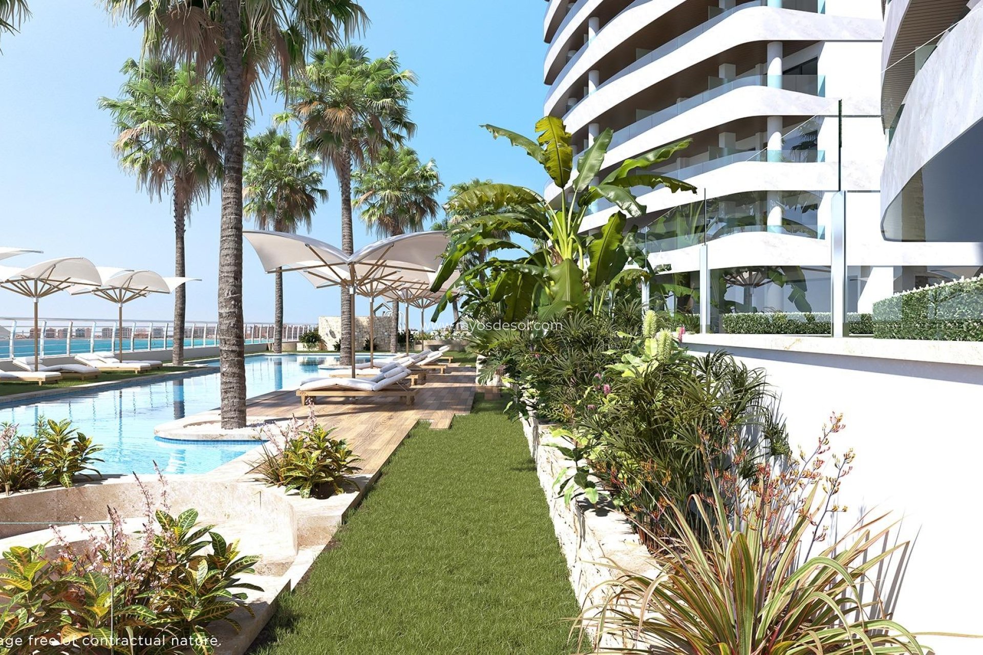 Nieuwbouw - Appartement - La Manga del Mar Menor - Veneziola