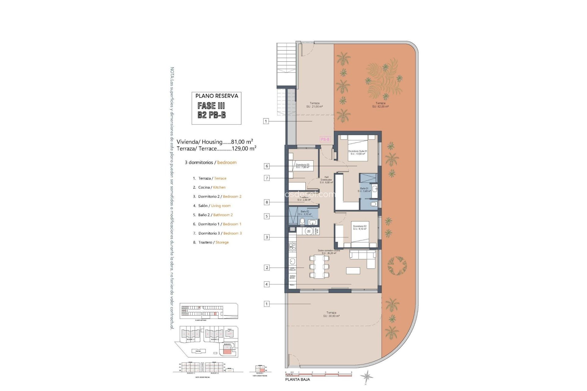 Nieuwbouw - Appartement - Los Alcazares - La Serena Golf