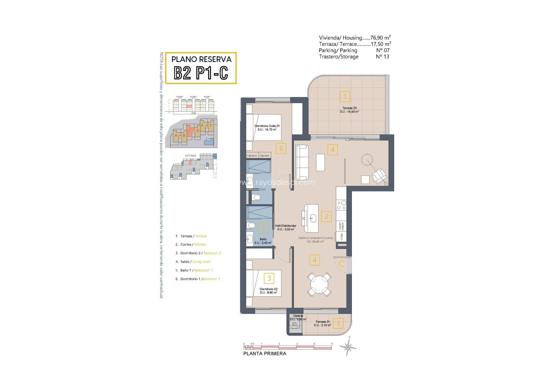 Nieuwbouw - Appartement - Los Alcazares - Serena Golf