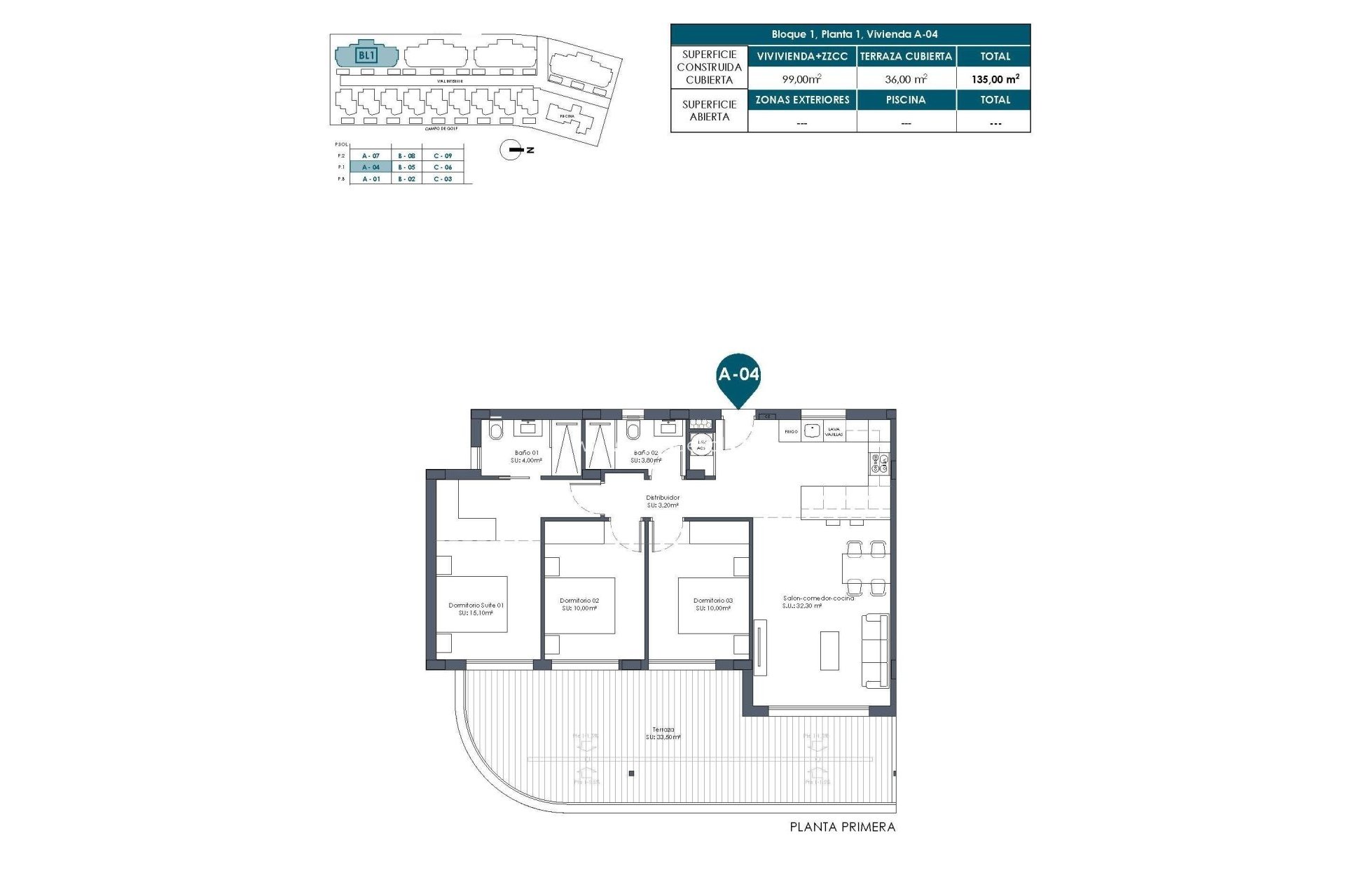 Nieuwbouw - Appartement - Los Alcazares - Serena Golf