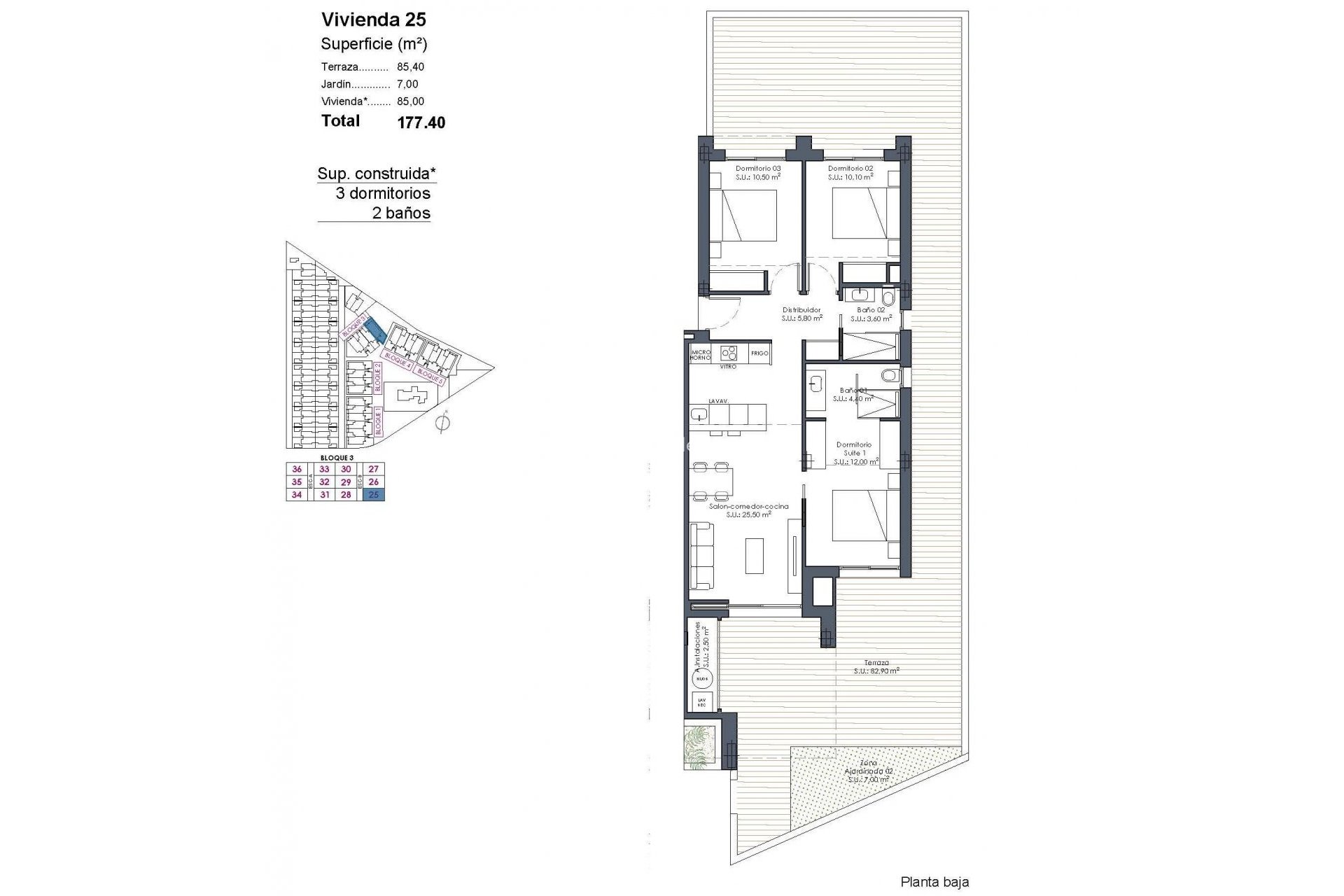 Nieuwbouw - Appartement - Los Alcazares - Serena Golf