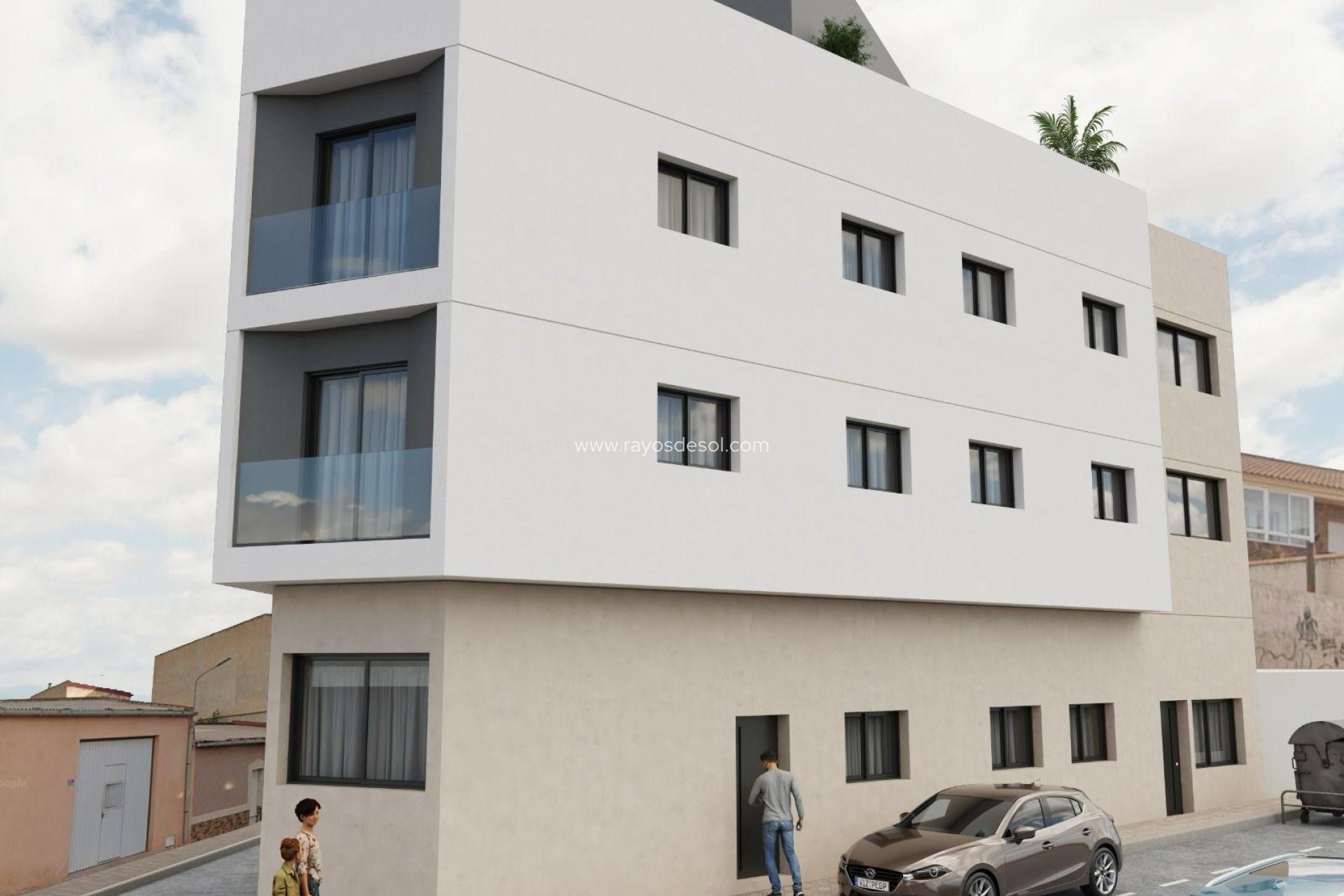 Nieuwbouw - Appartement - Mazarron - pueblo