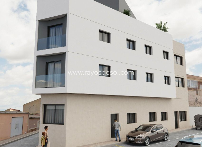 Nieuwbouw - Appartement - Mazarron - pueblo