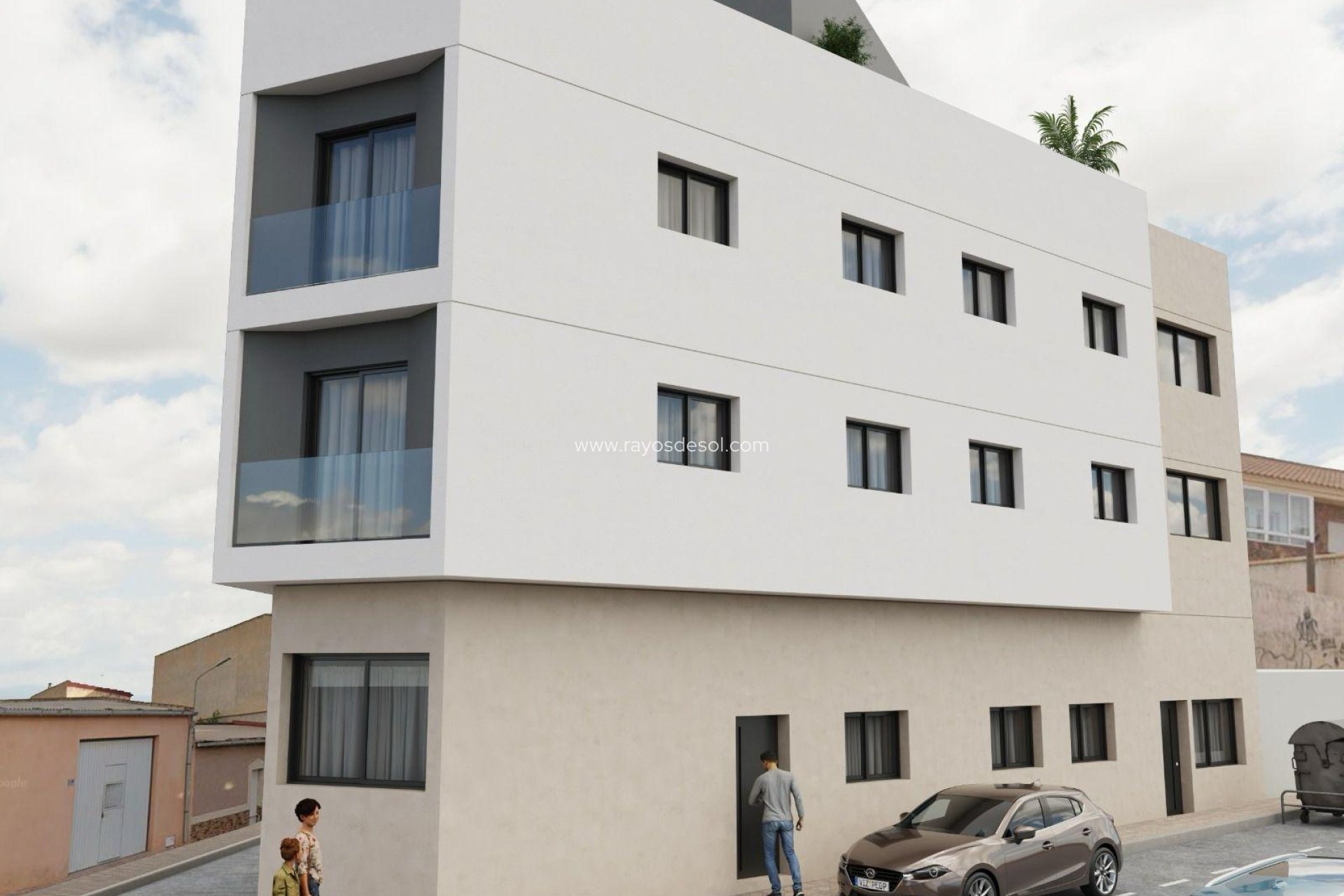 Nieuwbouw - Appartement - Mazarron - pueblo