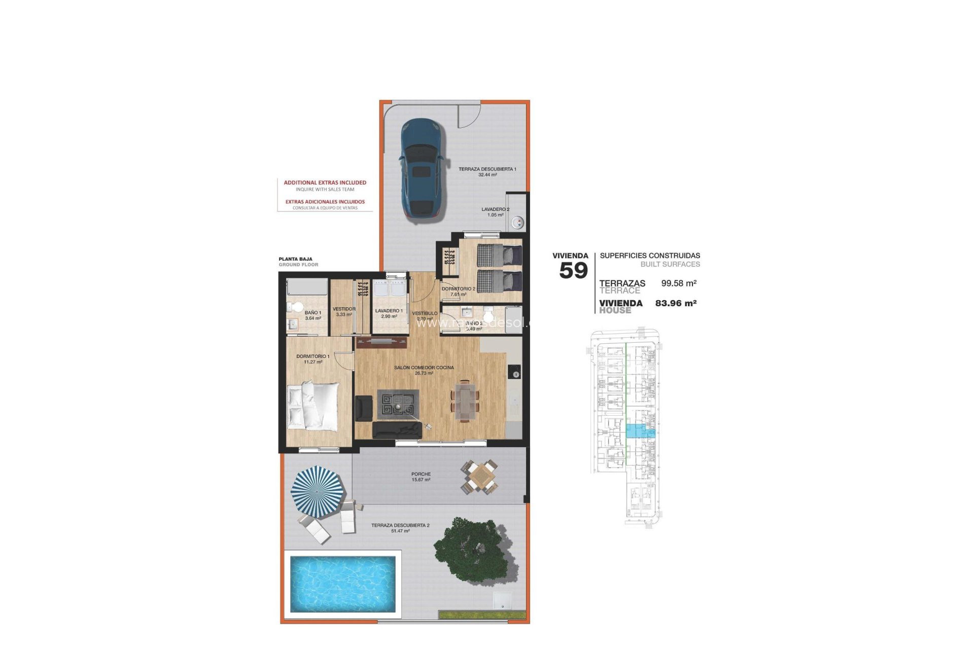 Nieuwbouw - Appartement - Pilar de la Horadada - La Torre De La Horadada