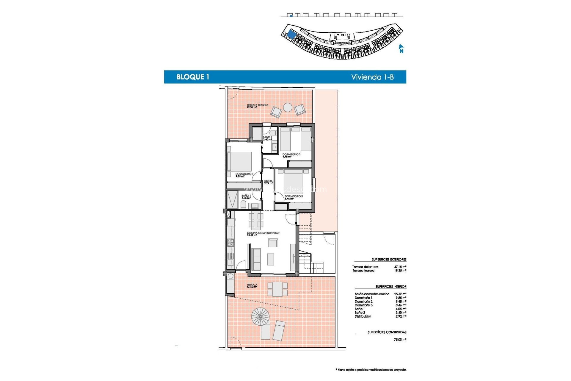Nieuwbouw - Appartement - Pilar de la Horadada - Lo Romero